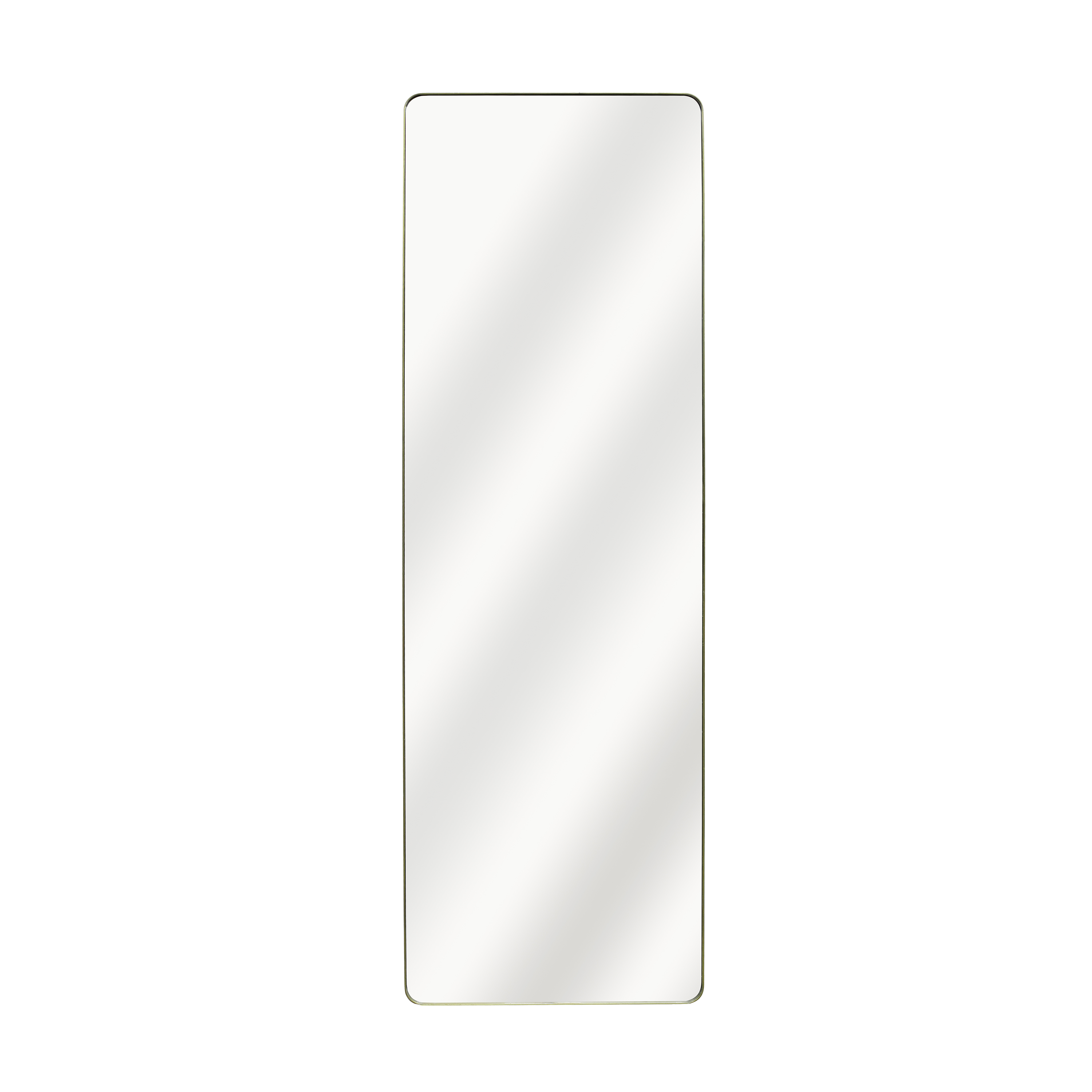 Lustro Glam Gold w złotej ramie 40 x 130 cm Inspire