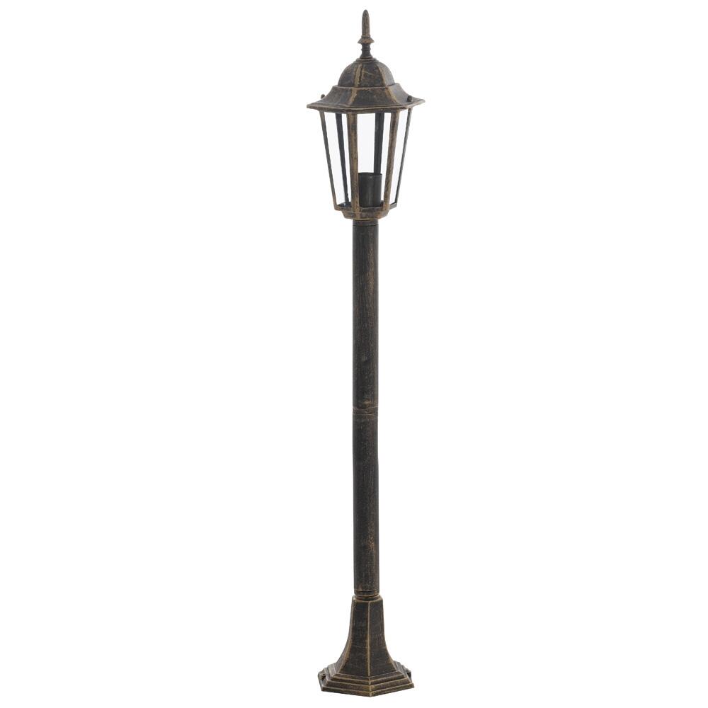 Lampa ogrodowa stojąca słupek Liguria E27 100 cm patyna IP44 Goldlux