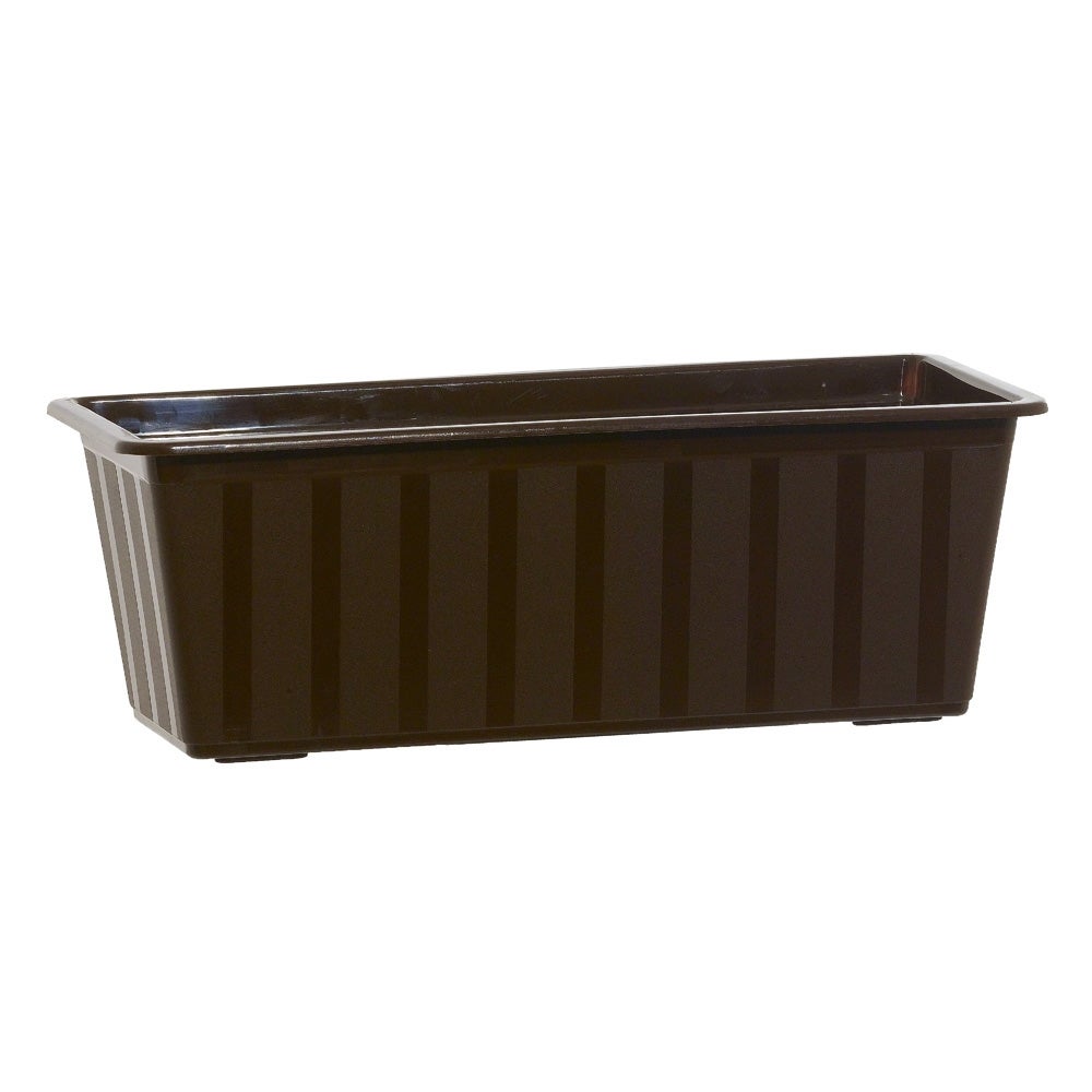 Skrzynka balkonowa 60x18 cm plastikowa brązowa Prosperplast