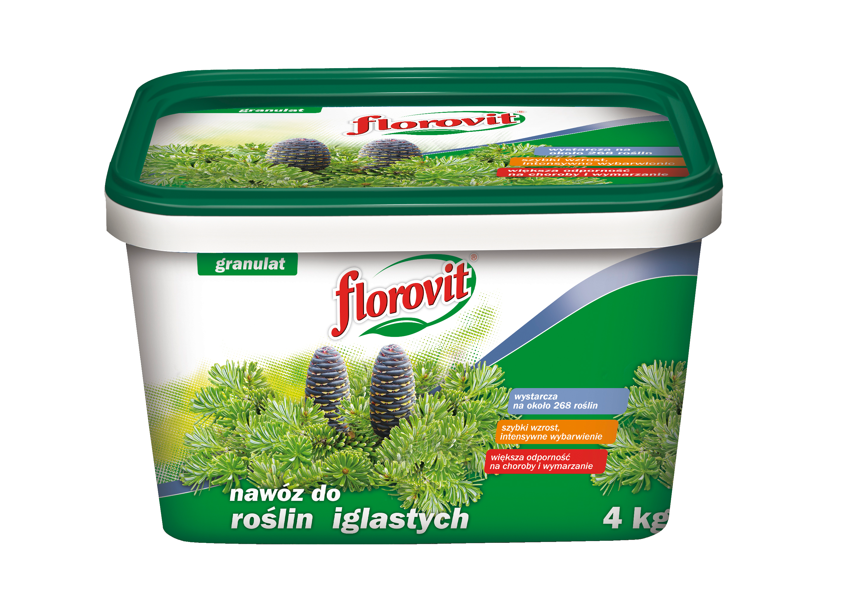 Nawóz do iglaków 4kg Florovit