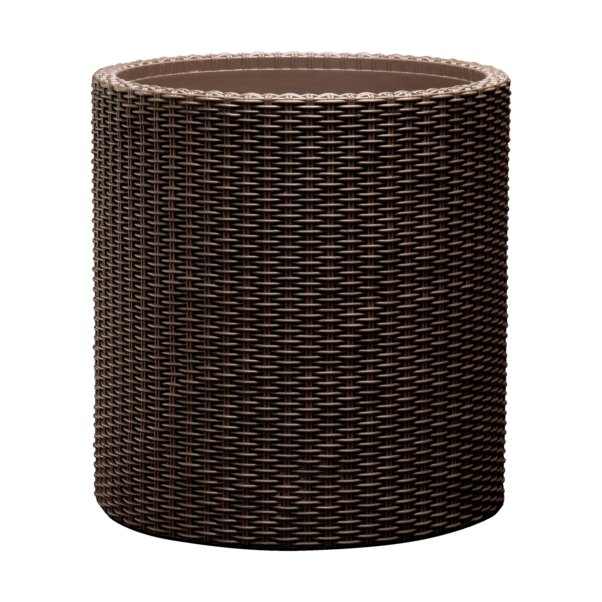 Donica plastikowa Cylinder śr.36 cm brązowa Keter