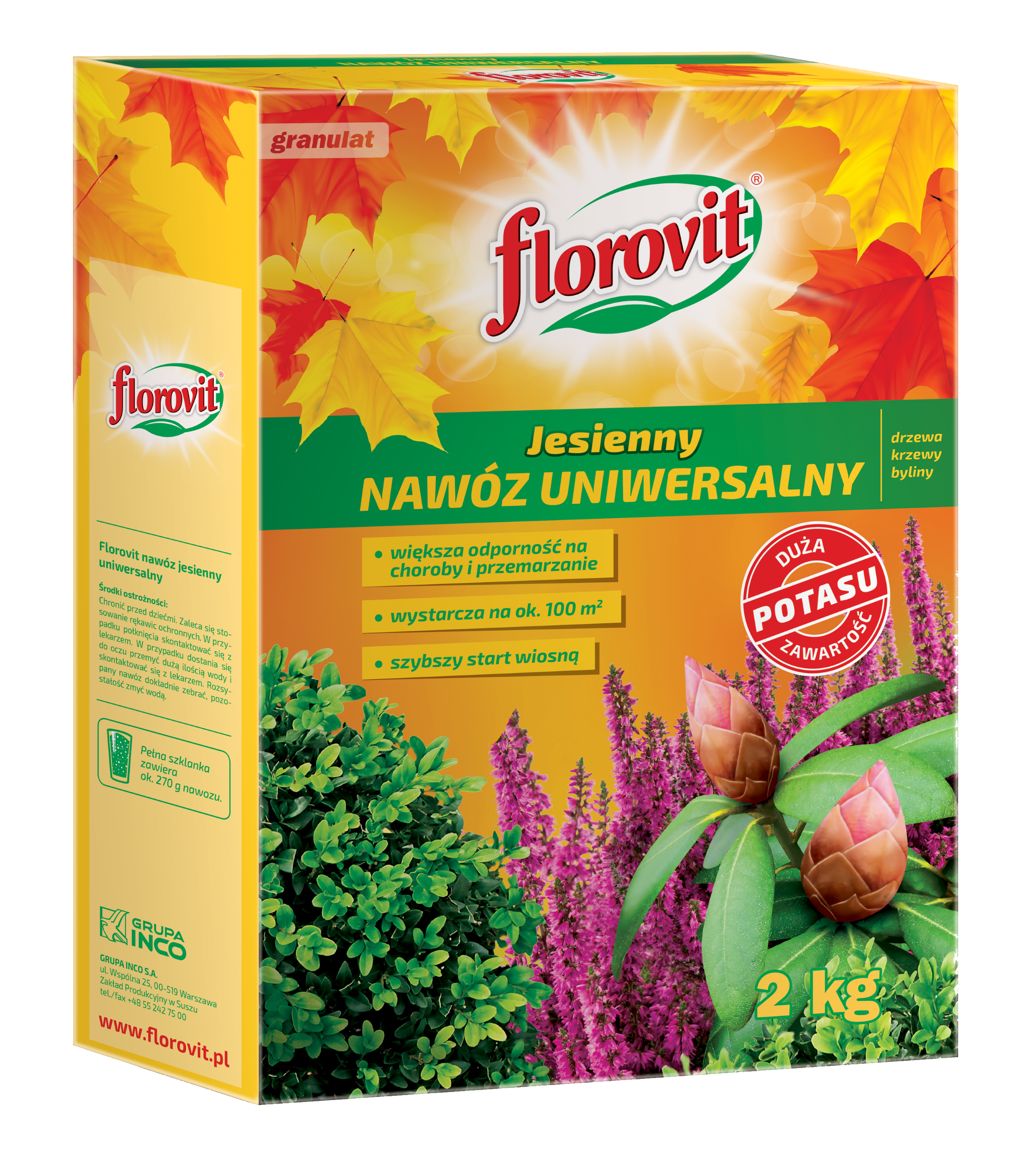 Nawóz jesienny uniwersalny 2 kg Florovit