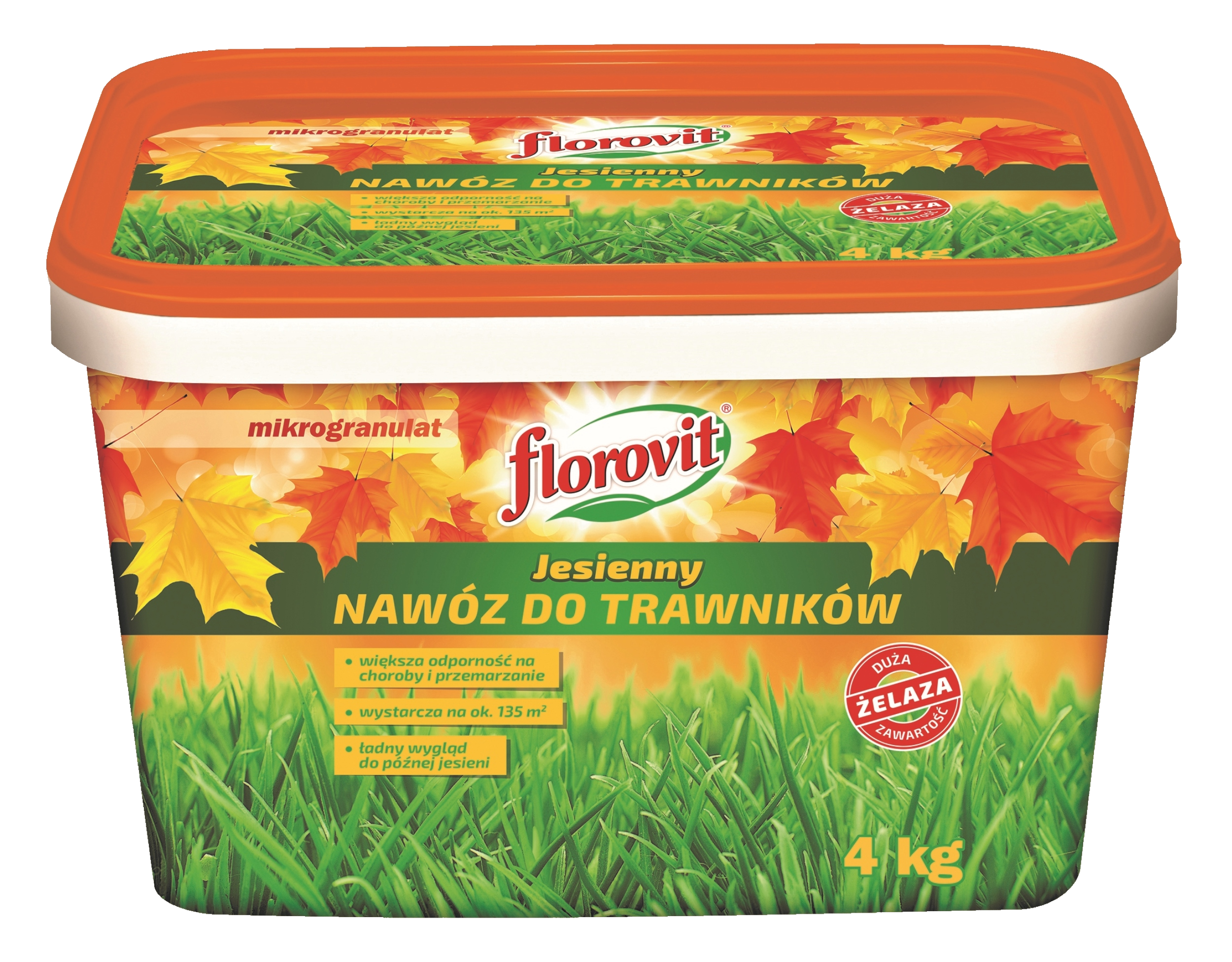 Nawóz do trawnika jesienny 4kg Florovit