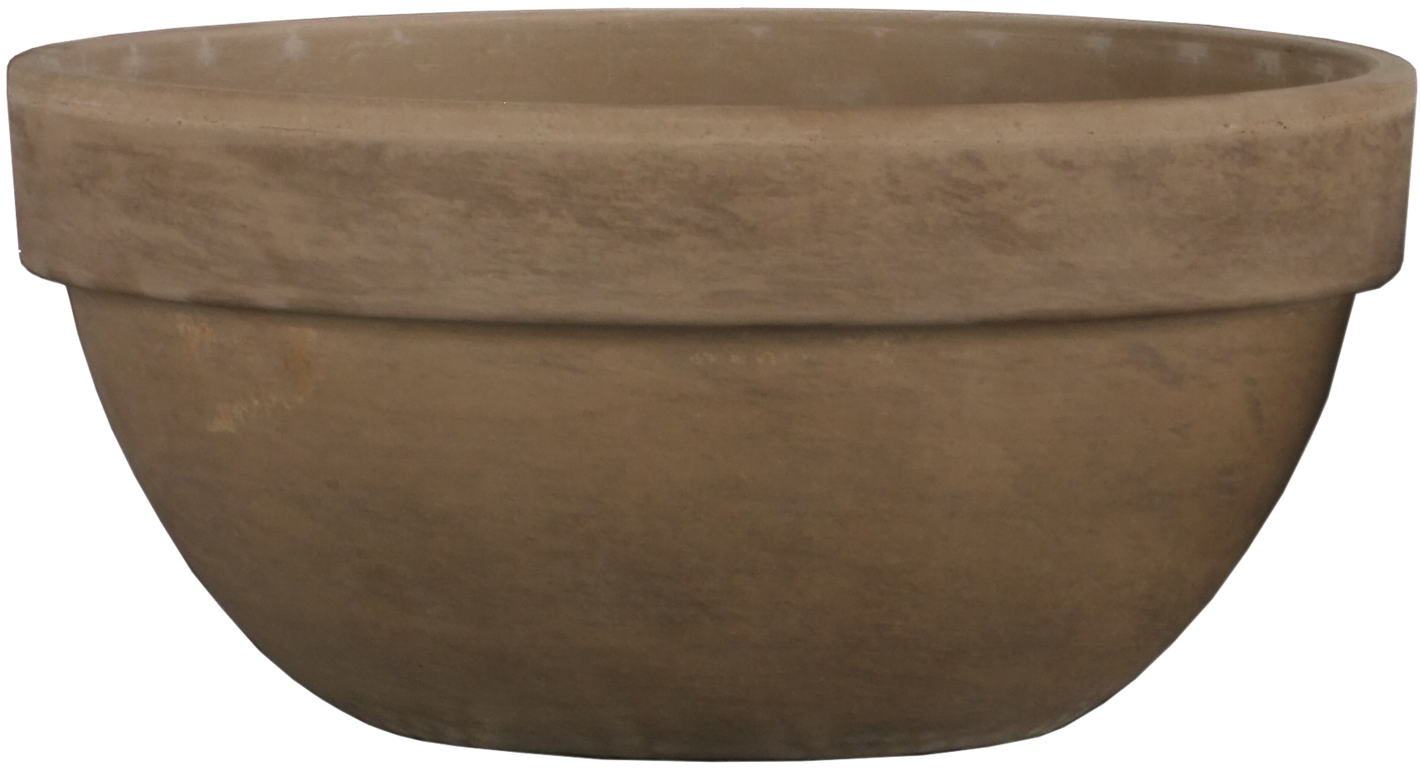 Donica ceramiczna Levy Basalt śr.30 cm brązowa Cermax