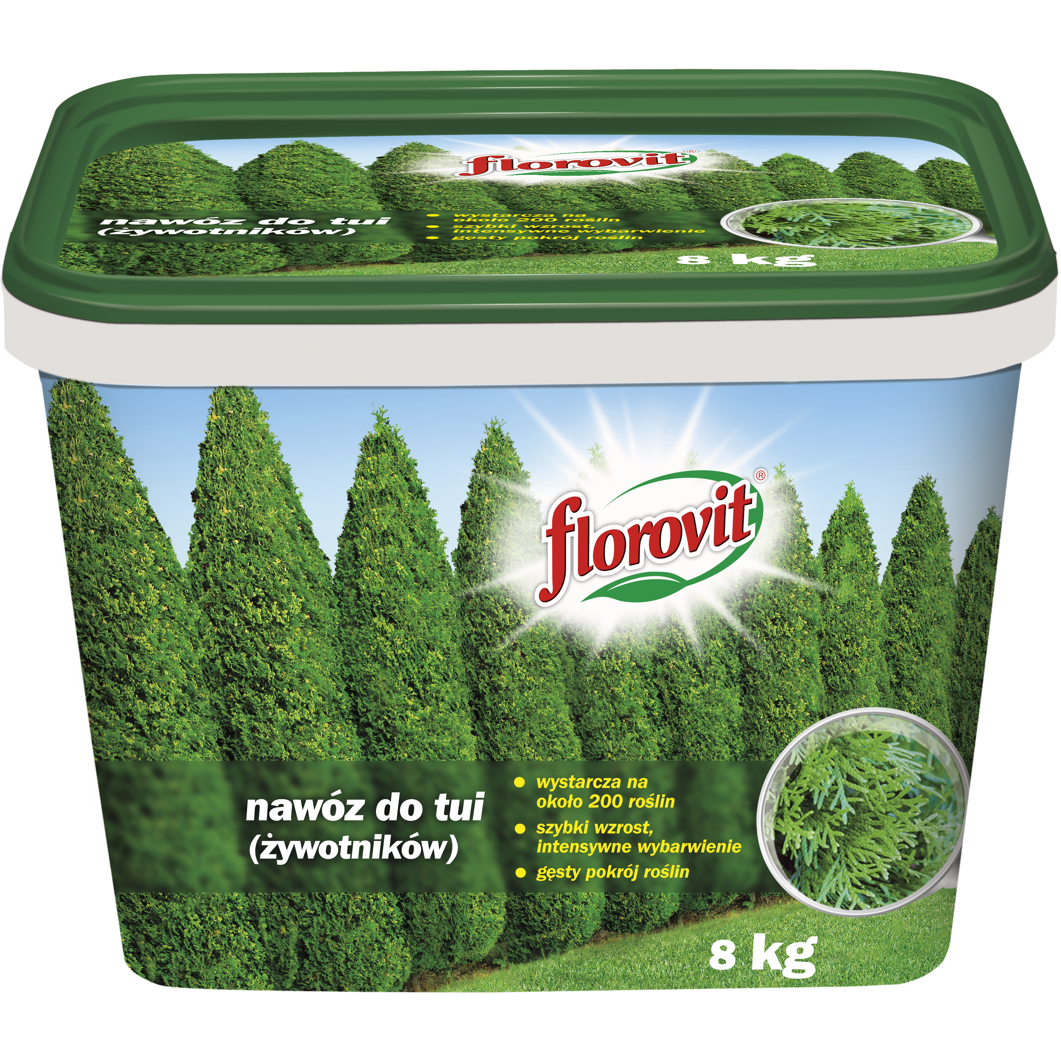 Nawóz do tui 8kg Florovit