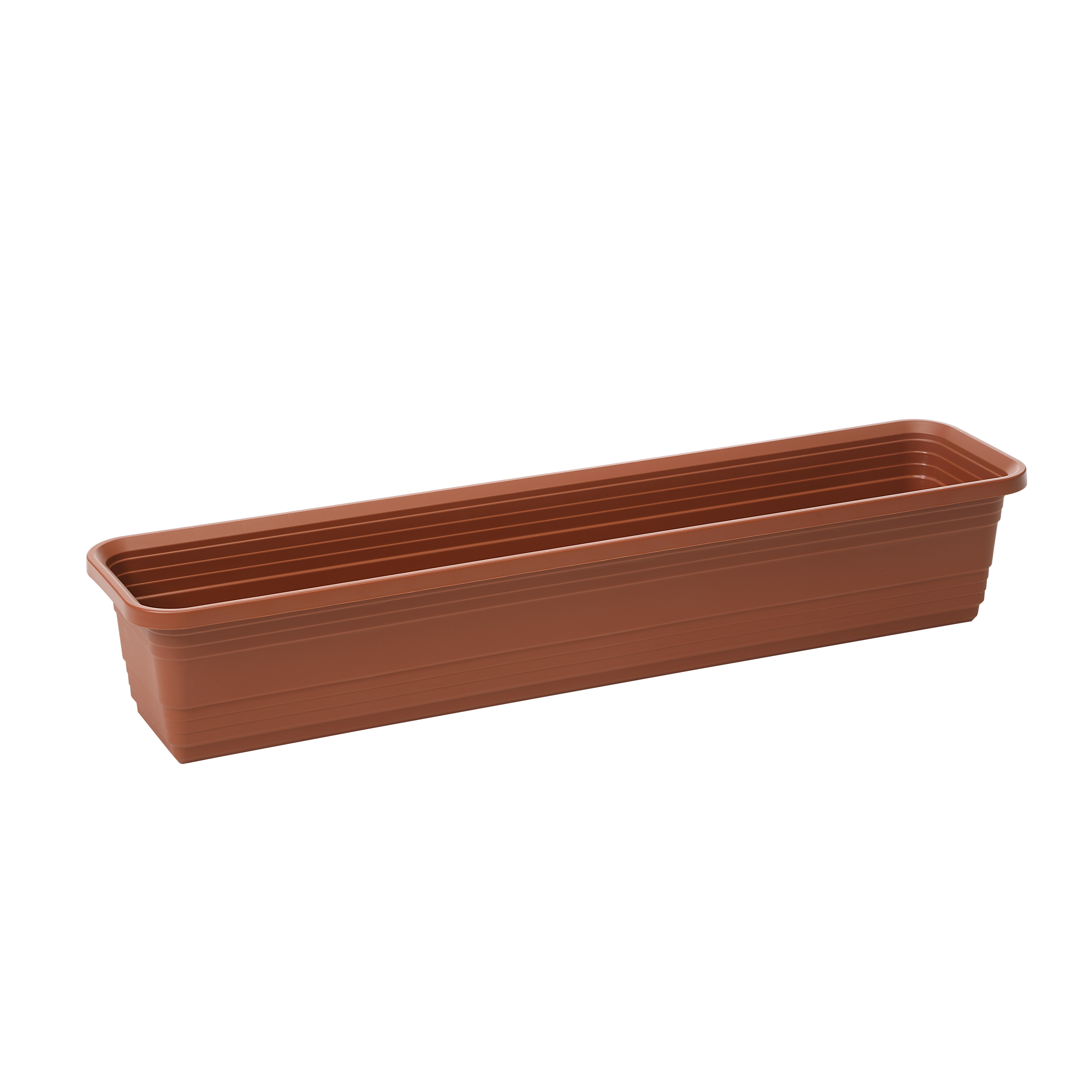 Skrzynka balkonowa Bona 80x17.5 cm plastikowa ceglasta Lamela