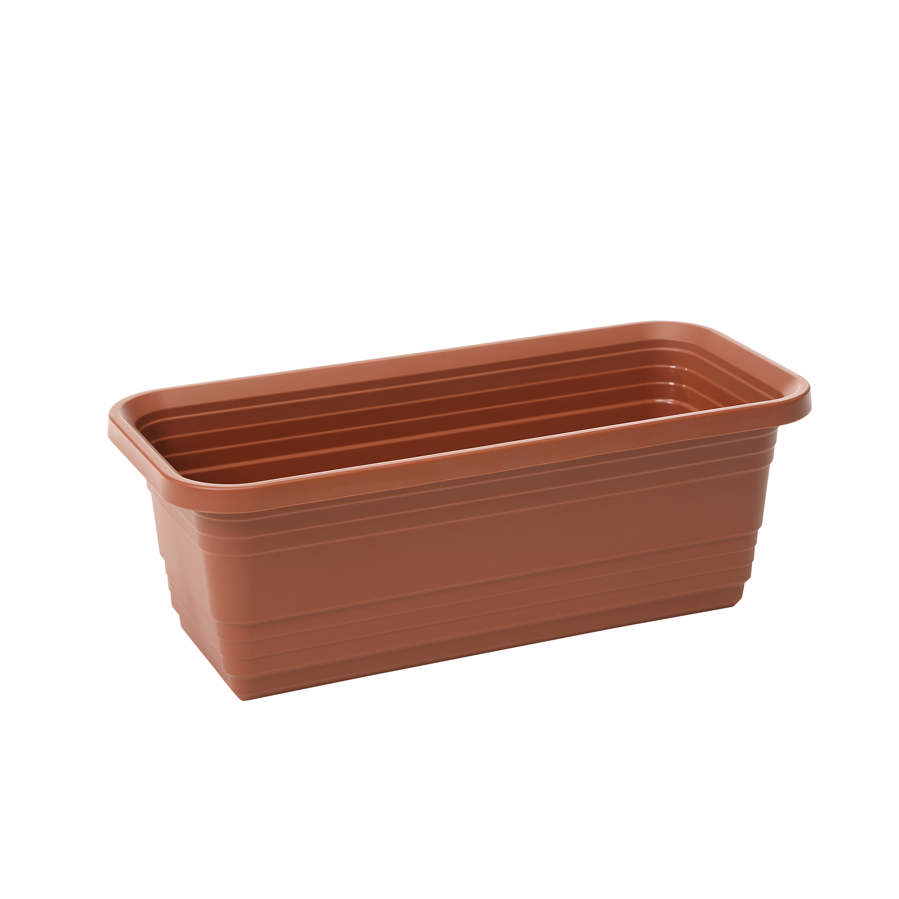 Skrzynka balkonowa Bona 39x17.5 cm plastikowa ceglasta Lamela