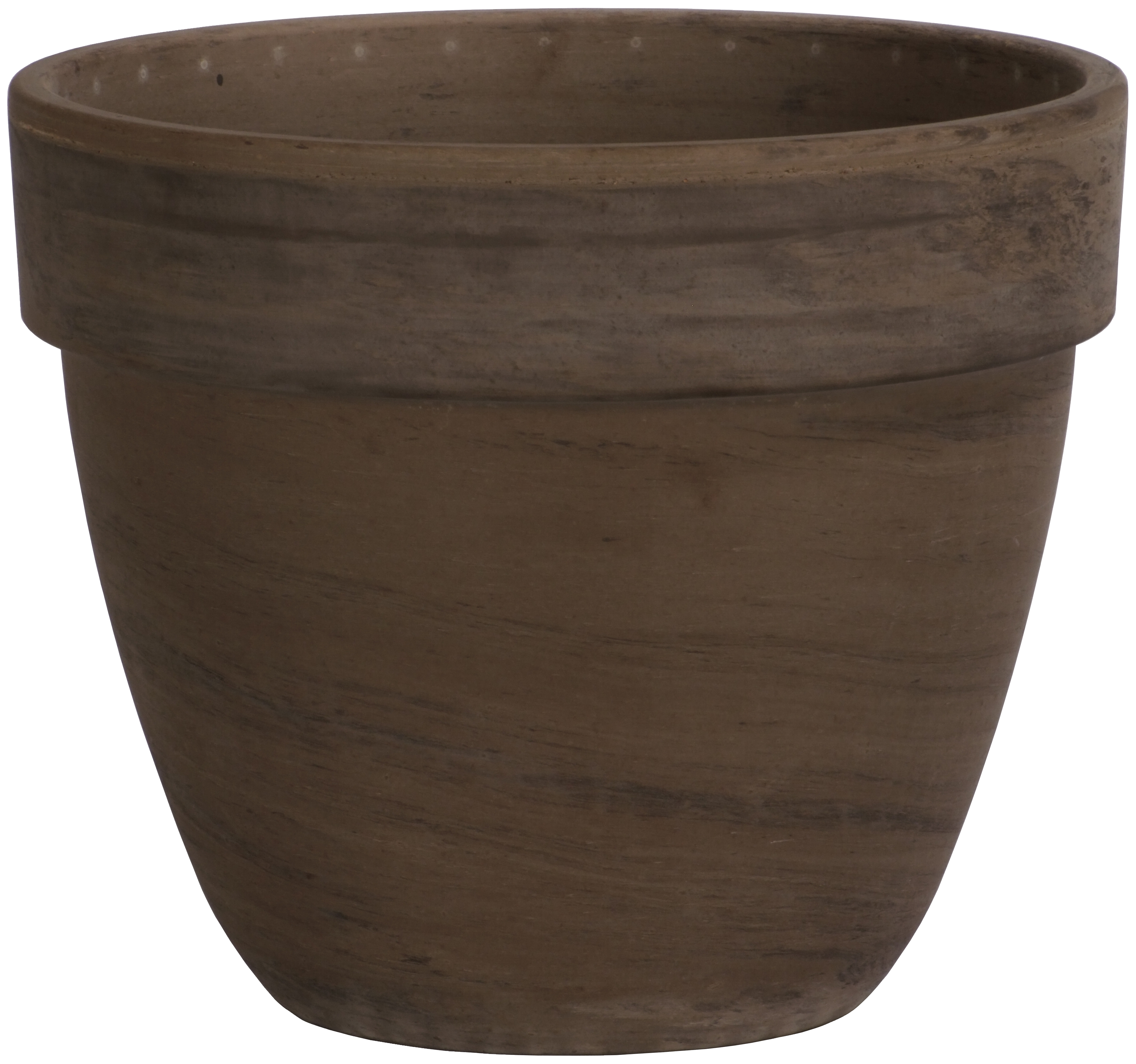 Donica gliniana Levante śr.26 cm basalt