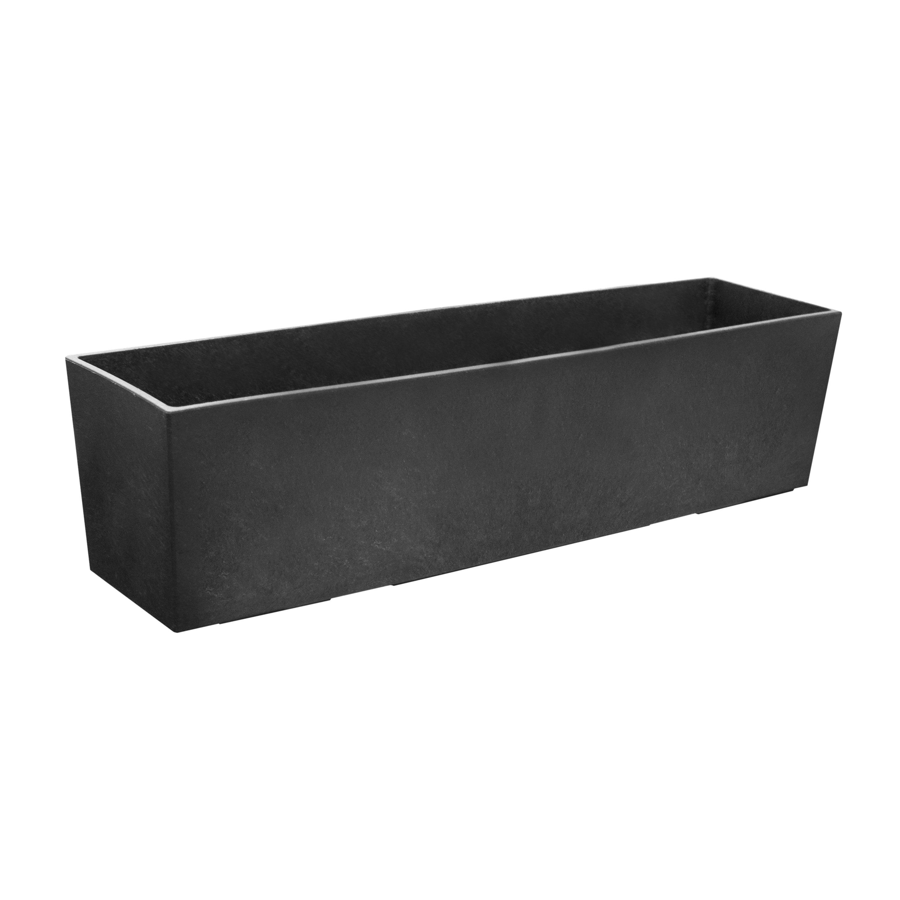 Skrzynka balkonowa Sonata 61x15x15 cm czarna Tierra Verde