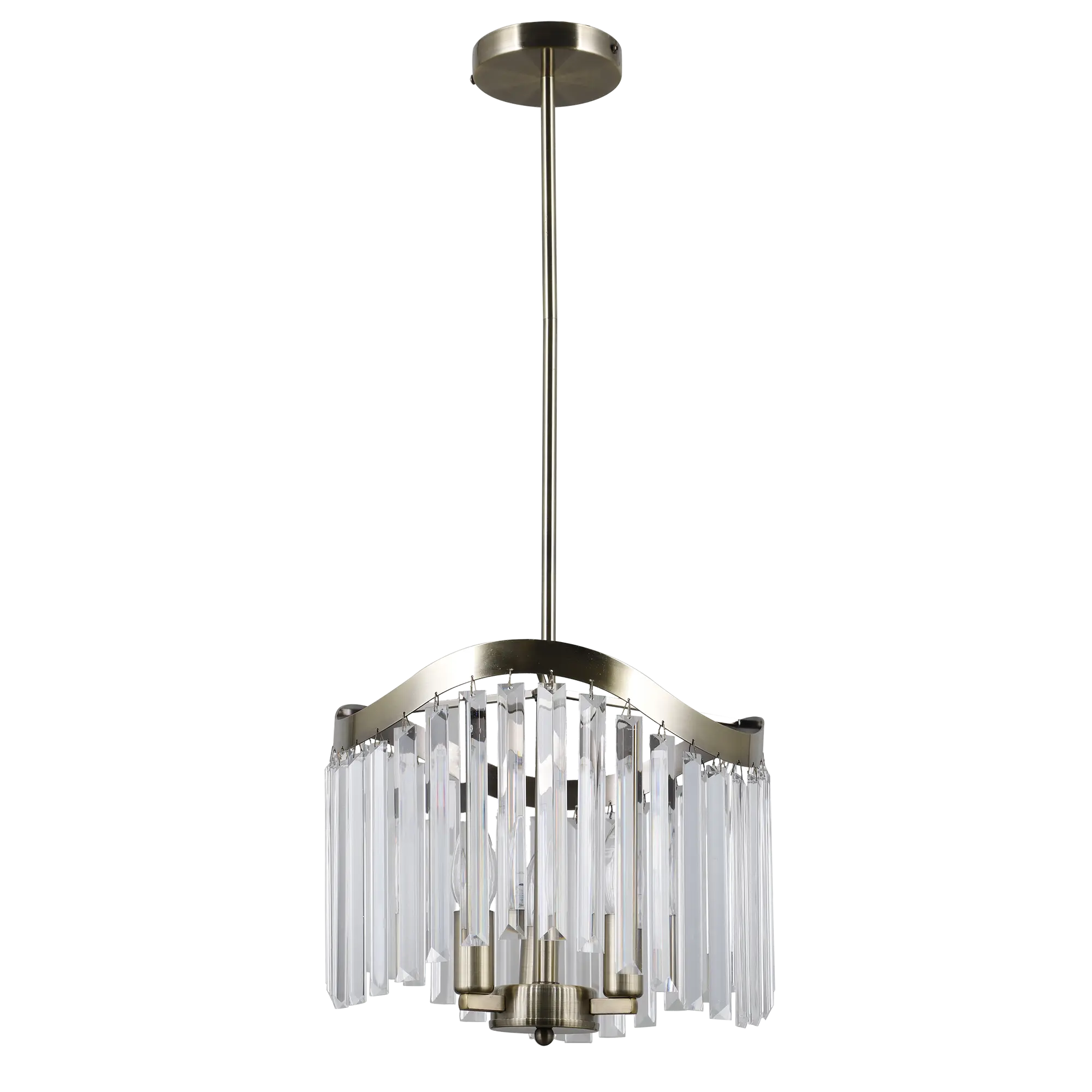 Lampa wisząca Sabriga patyna 3 x E14 Italux