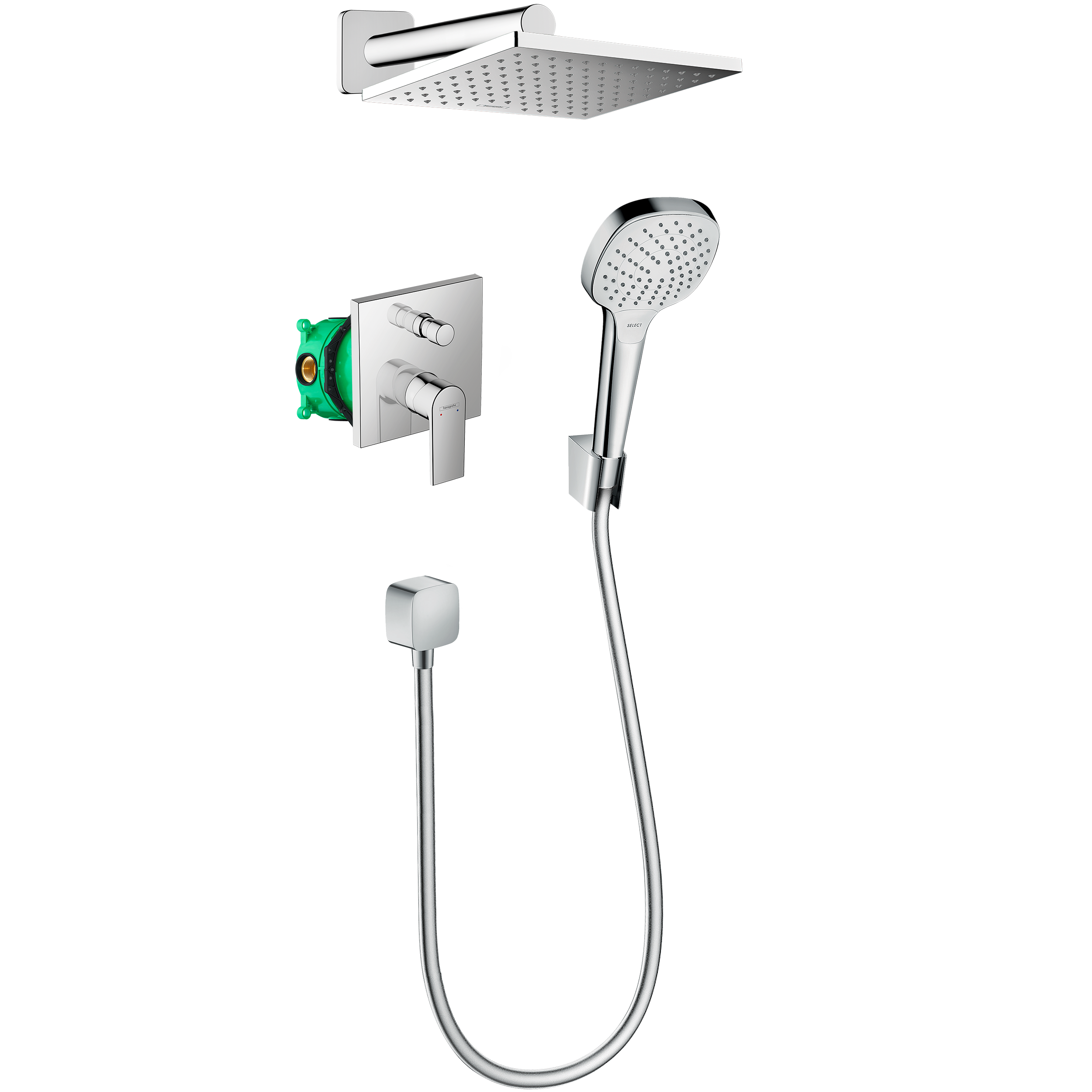 System podtynkowy Shape Hansgrohe