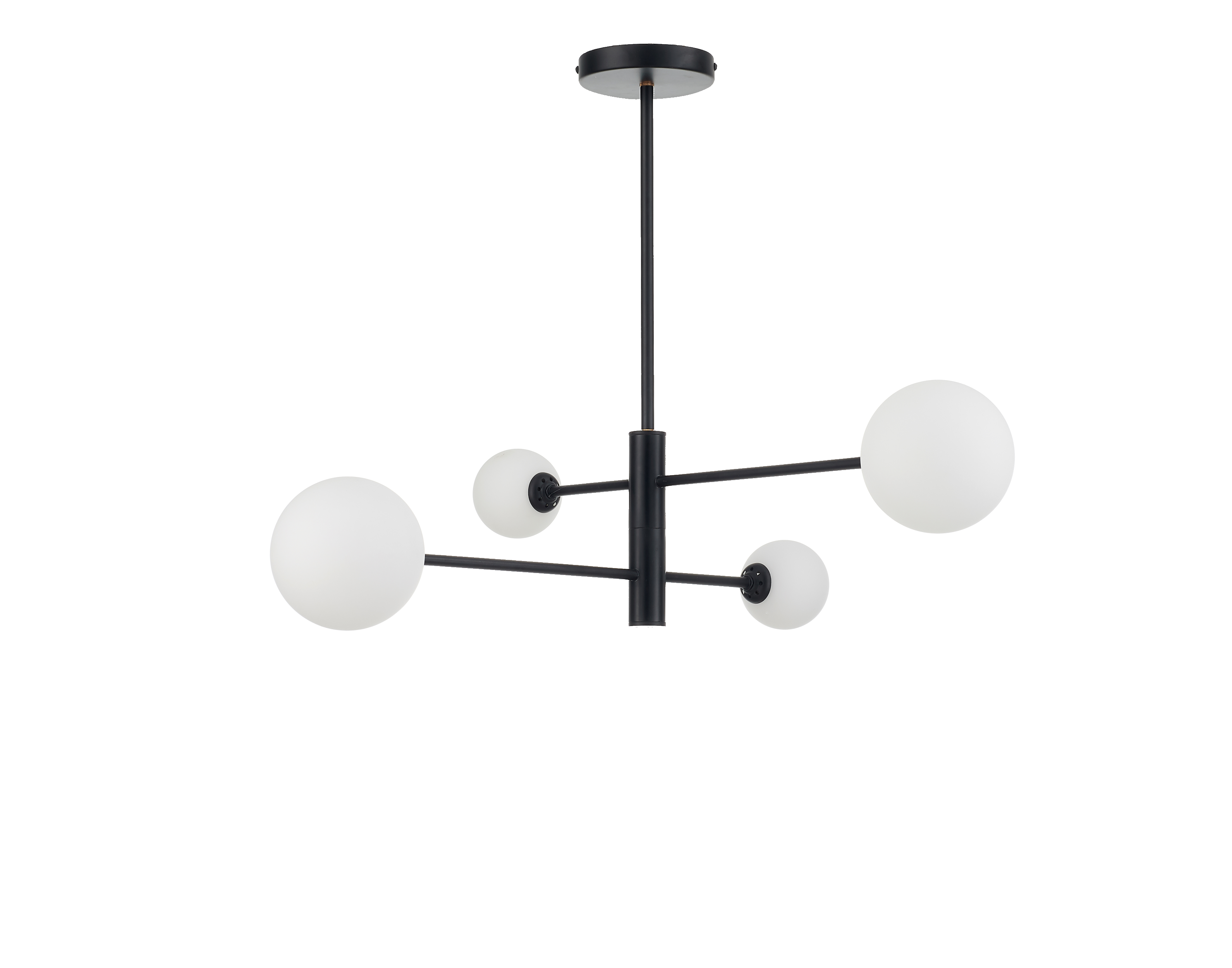 Lampa wisząca Dorado czarna 4 x G9 Light Prestige