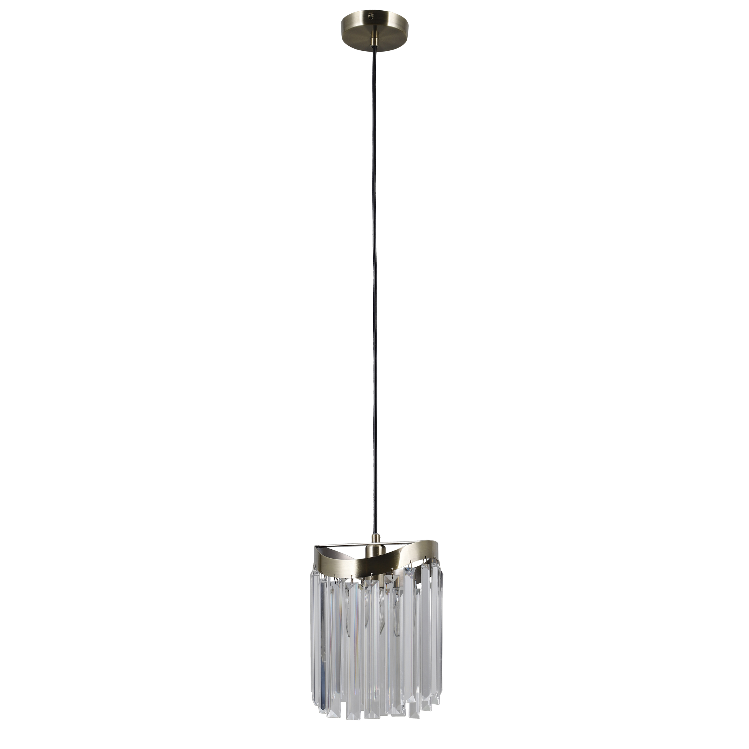 Lampa wisząca Sabriga patyna E14 Italux
