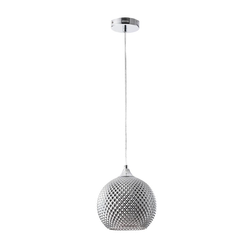 Lampa wisząca Empira srebrna E27 Polux