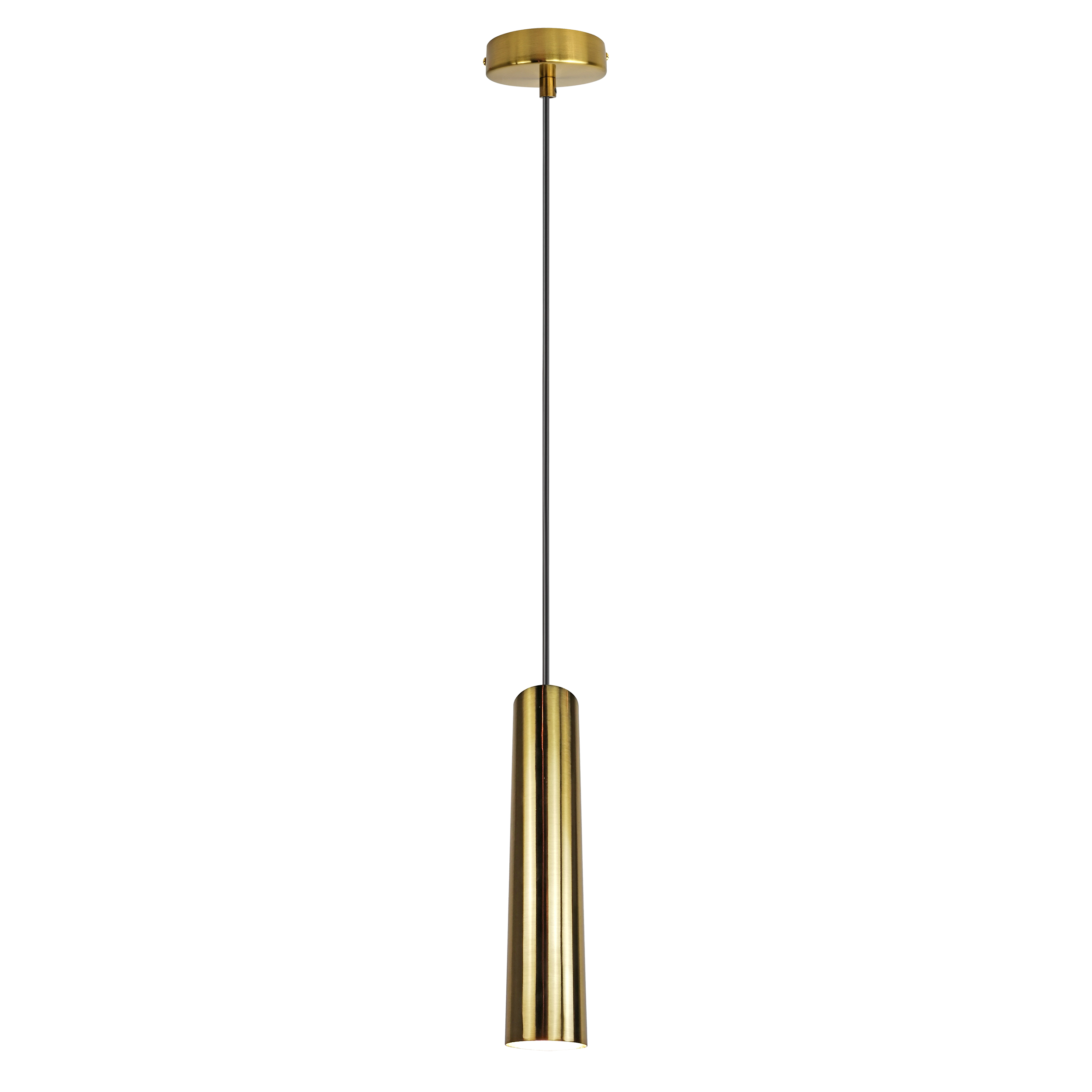 Lampa wisząca Napoli złota GU10 Polux