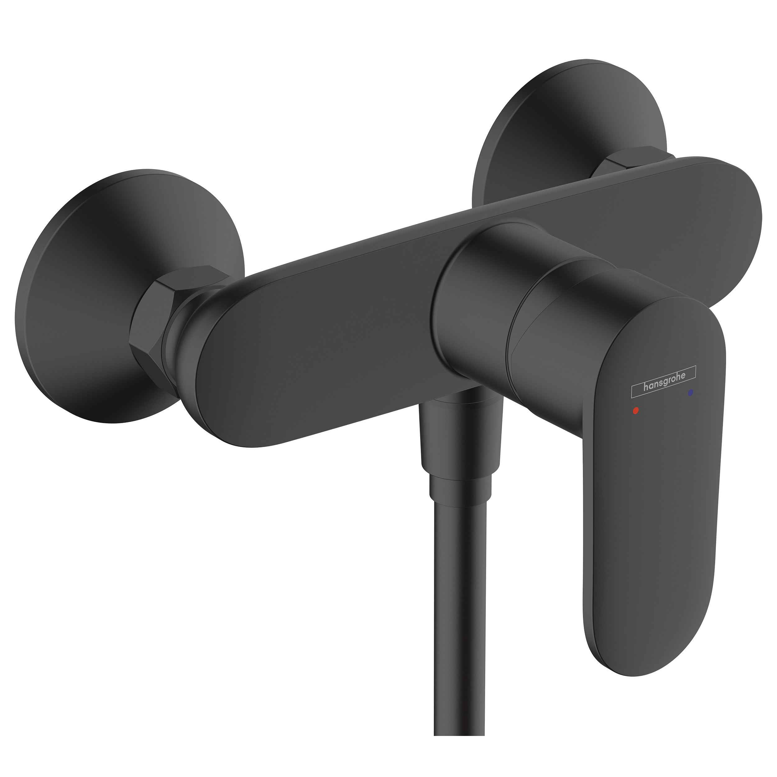 Bateria prysznicowa czarna Blend Hansgrohe