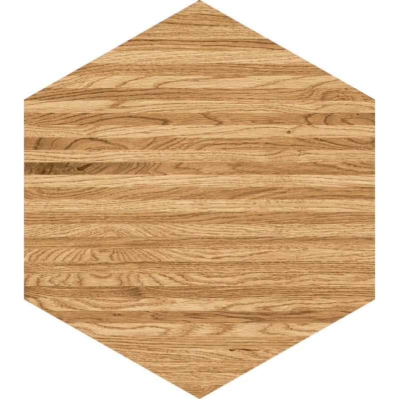 Glazura Flare Wood Hex 12.5x11 Arte