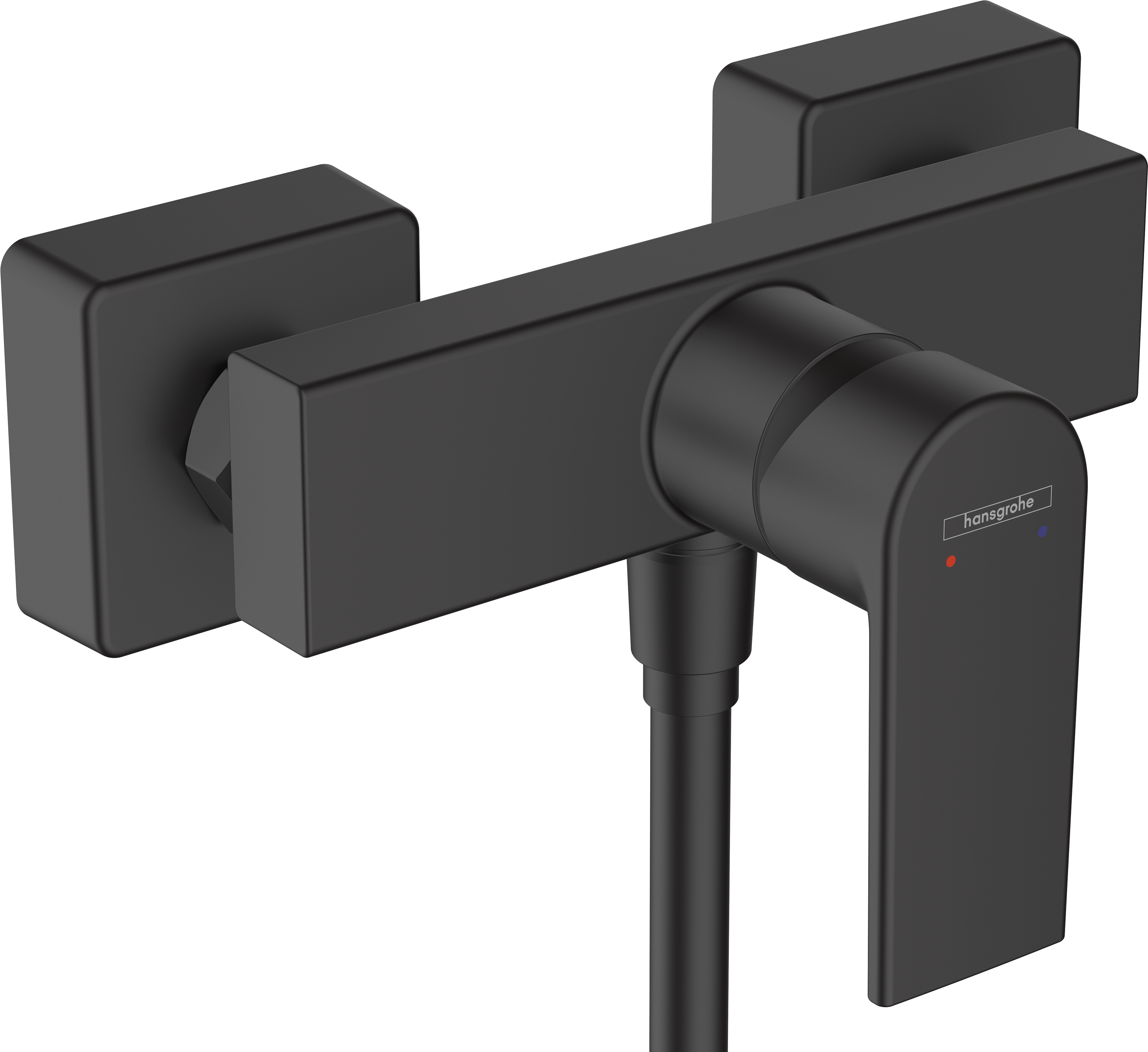 Bateria prysznicowa czarna Shape Hansgrohe
