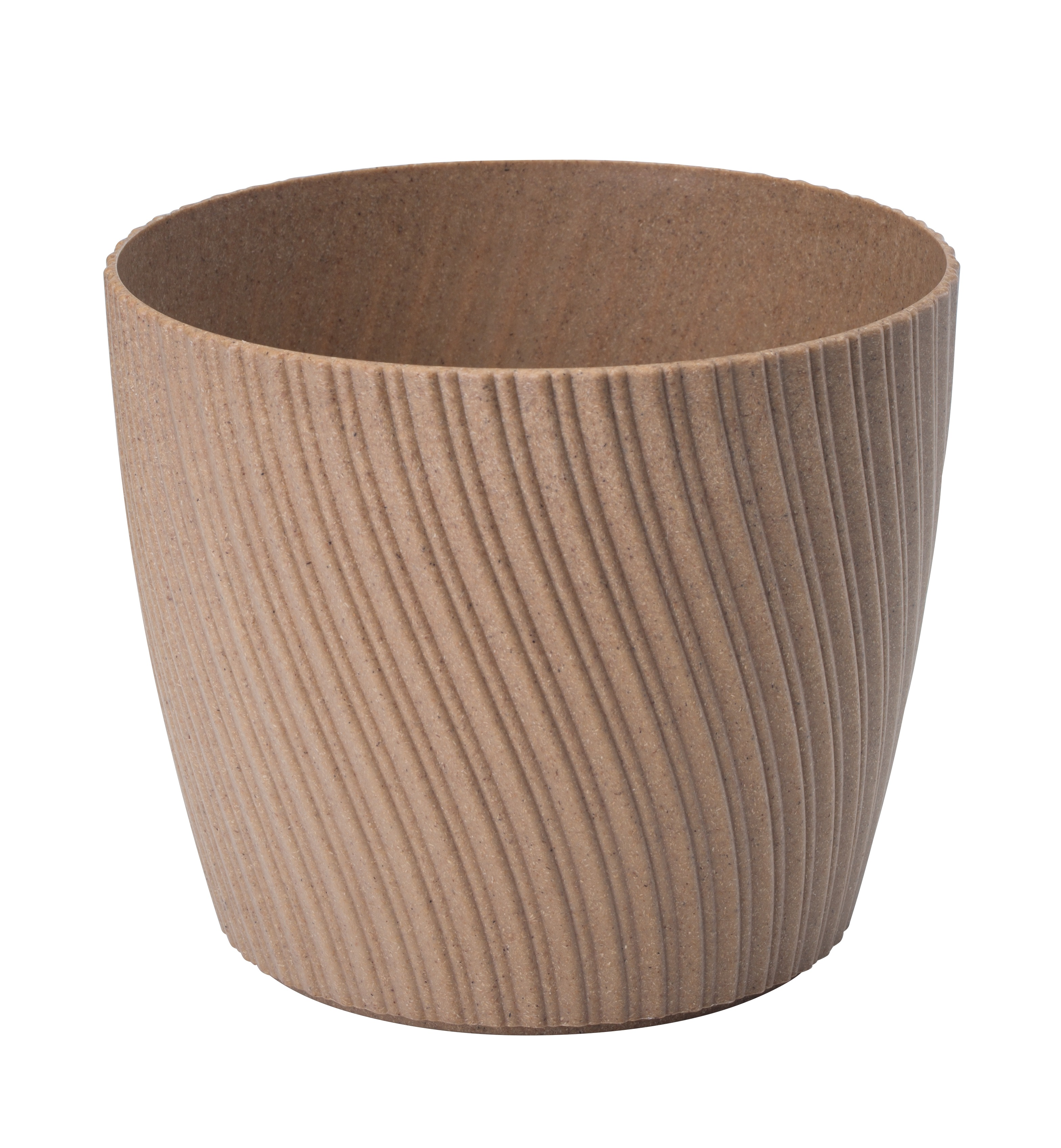 Doniczka plastikowa Mika Eco śr.23 cm brązowa Form-Plastic