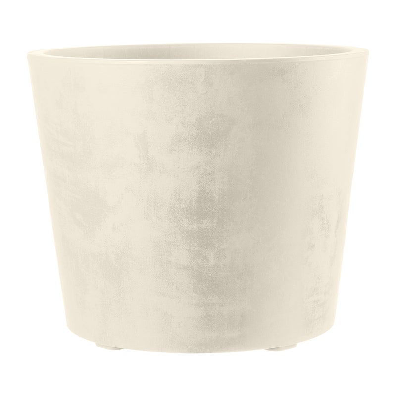 Donica duża Vaso Millenium śr.59 cm biała Deroma