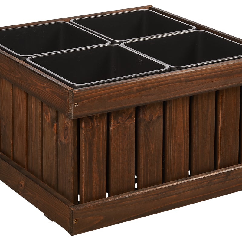 Donica drewniana Victoria 55x55x29 cm Werth-Holz