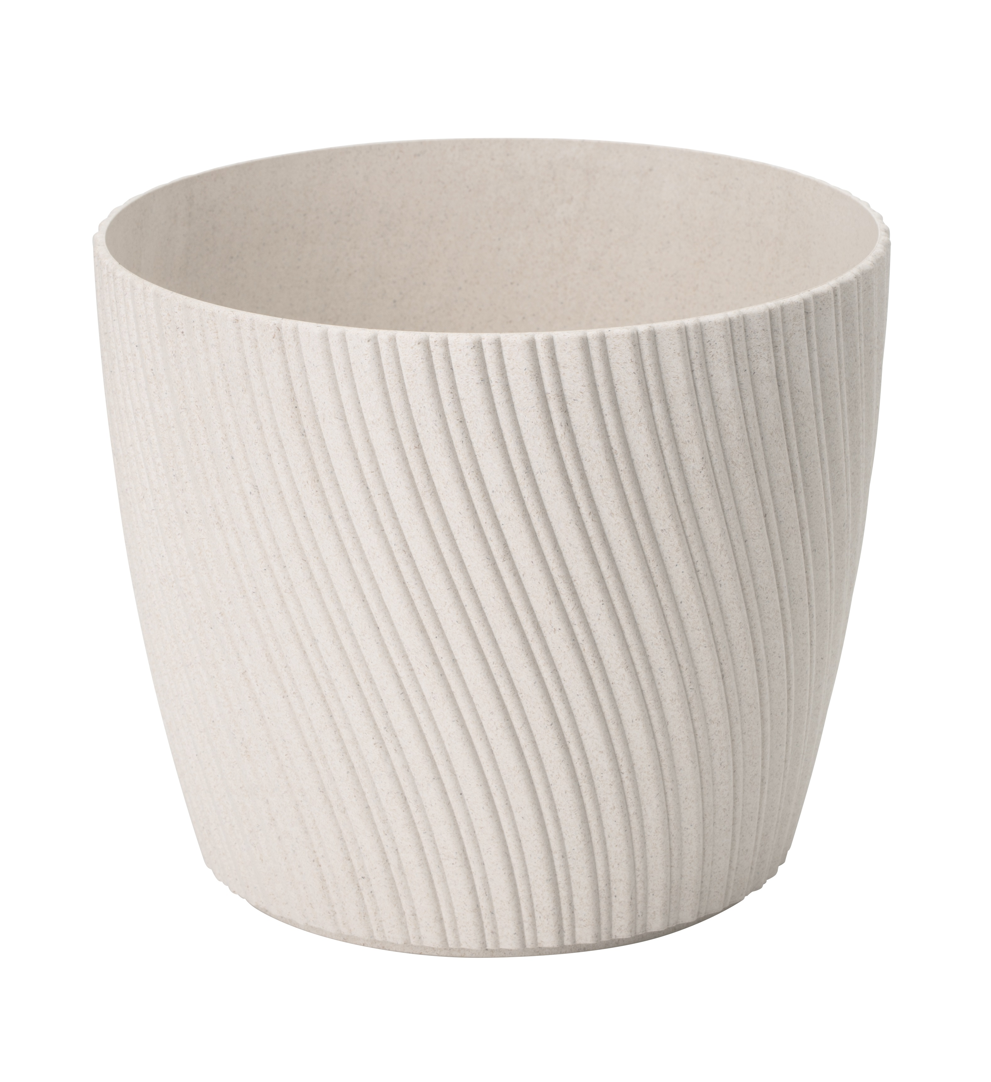 Doniczka plastikowa Mika Eco śr.23 cm biała Form-Plastic