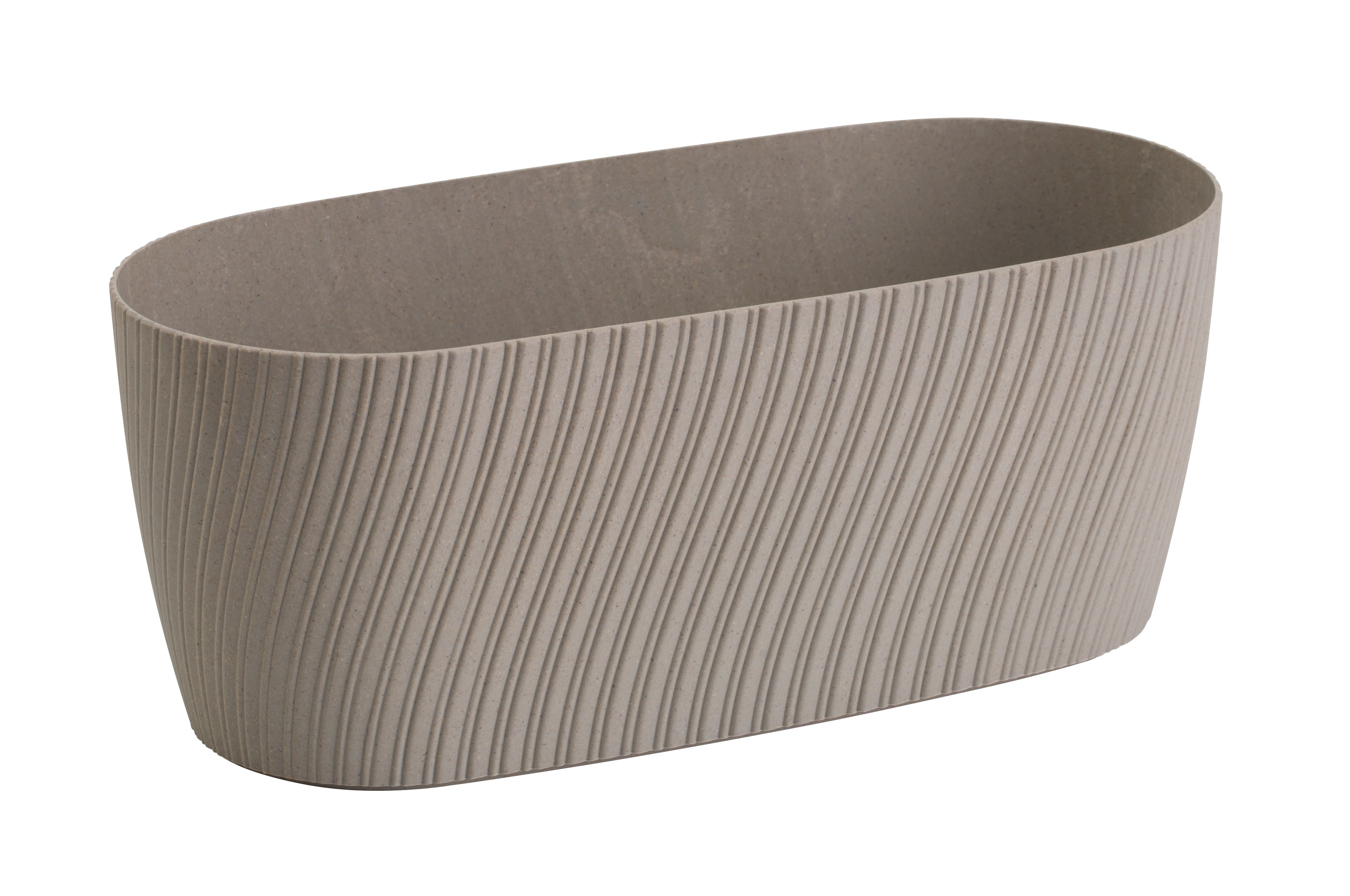 Doniczka skrzynka balkonowa Mika Eco 27x12.5 cm beżowa Form-Plastic