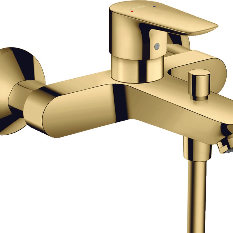 Bateria wannowa złota Talis Hansgrohe