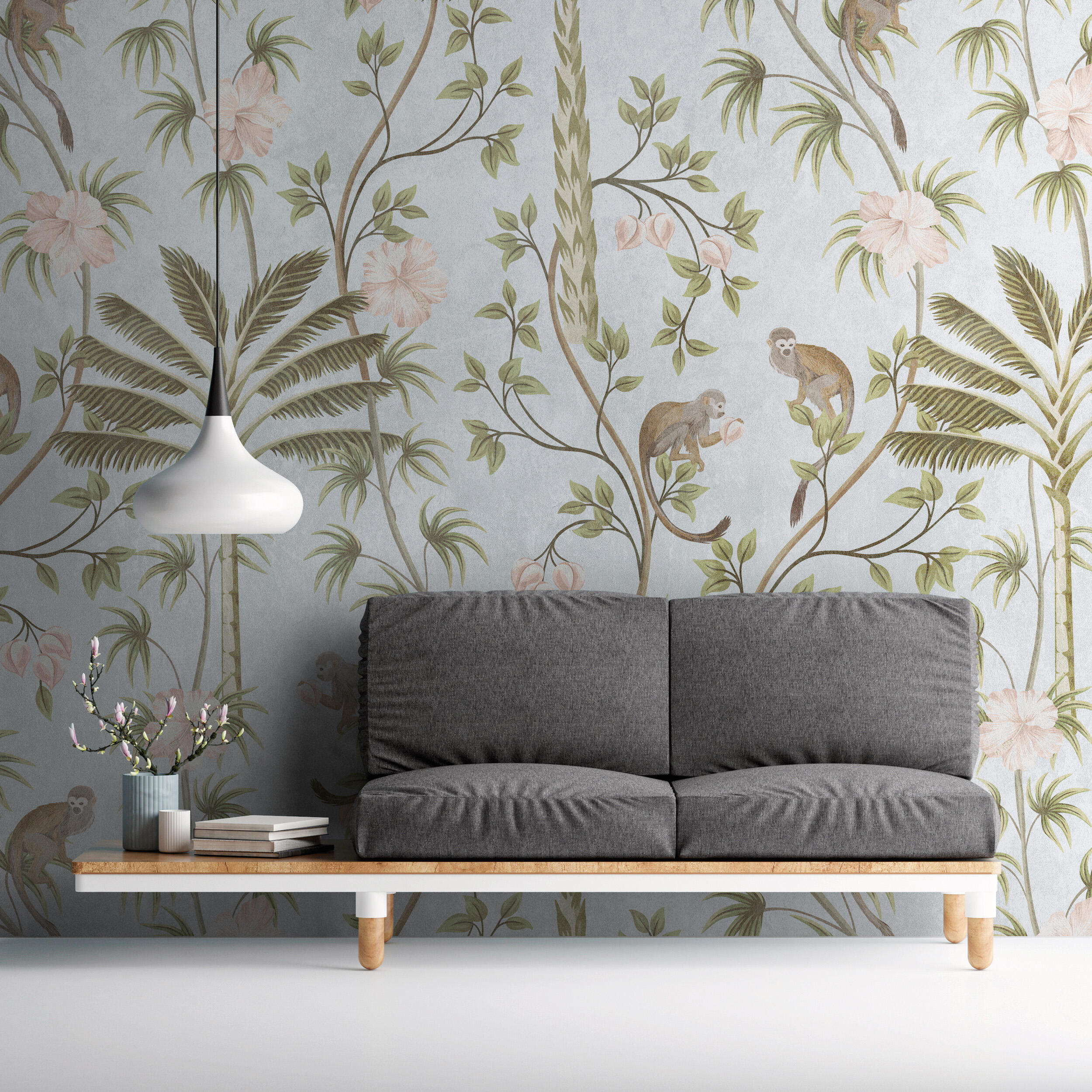 Tapeta panoramiczna Botanic & Jungle 159 x 280 cm