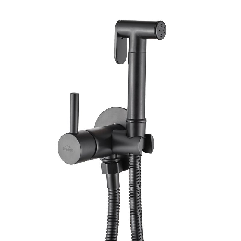 Bateria system podtynkowa bidetowa Trend Czarna Invena