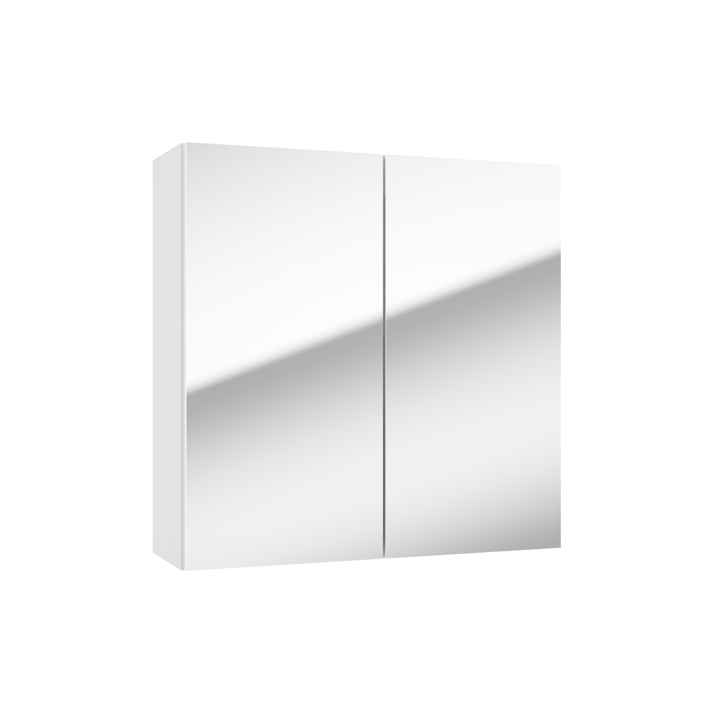 Szafka łazienkowa z lustrem bez oświetlenia Duo 60x20.4x60 cm Defra