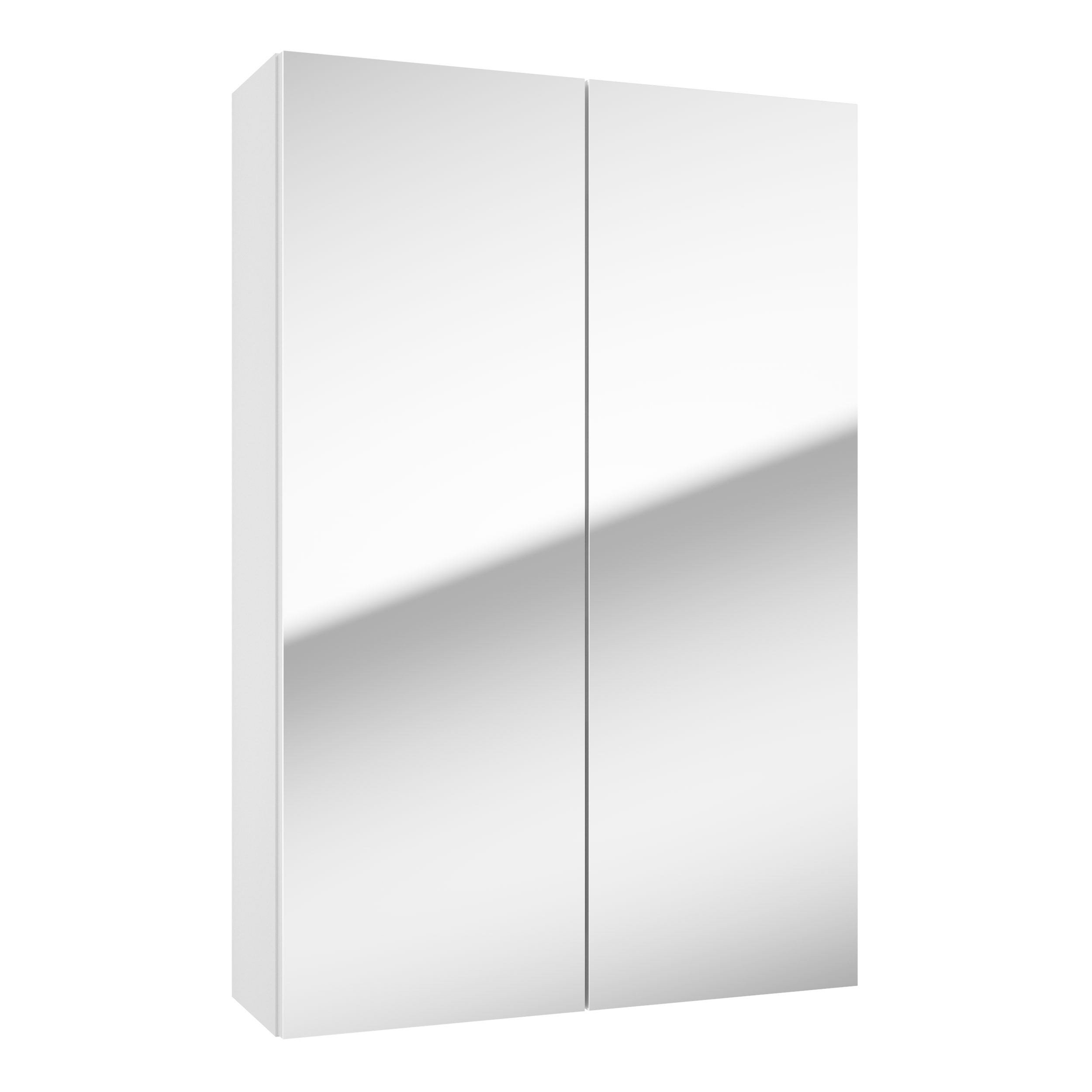 Szafka łazienkowa z lustrem bez oświetlenia Duo 60x20.4x90 cm Defra