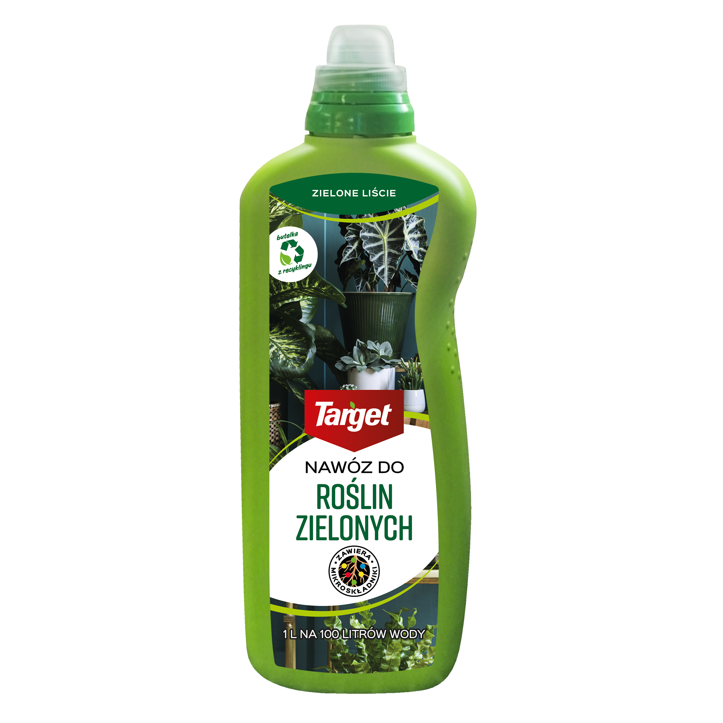 Nawóz do roślin zielonych Zielone liście 1l Target