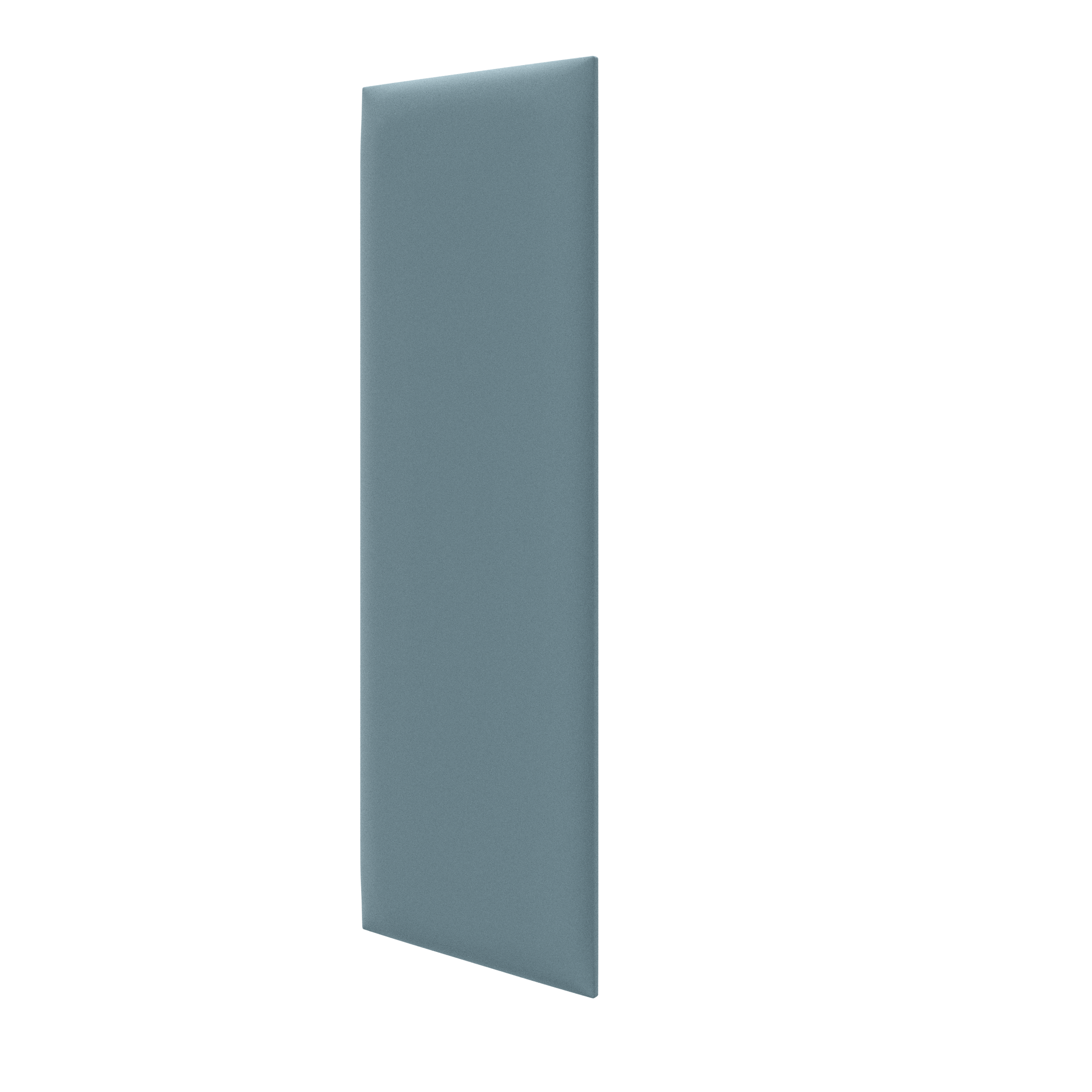 Panel ścienny tapicerowany prostokąt 90x30 cm Smoke Blue Deco Academy