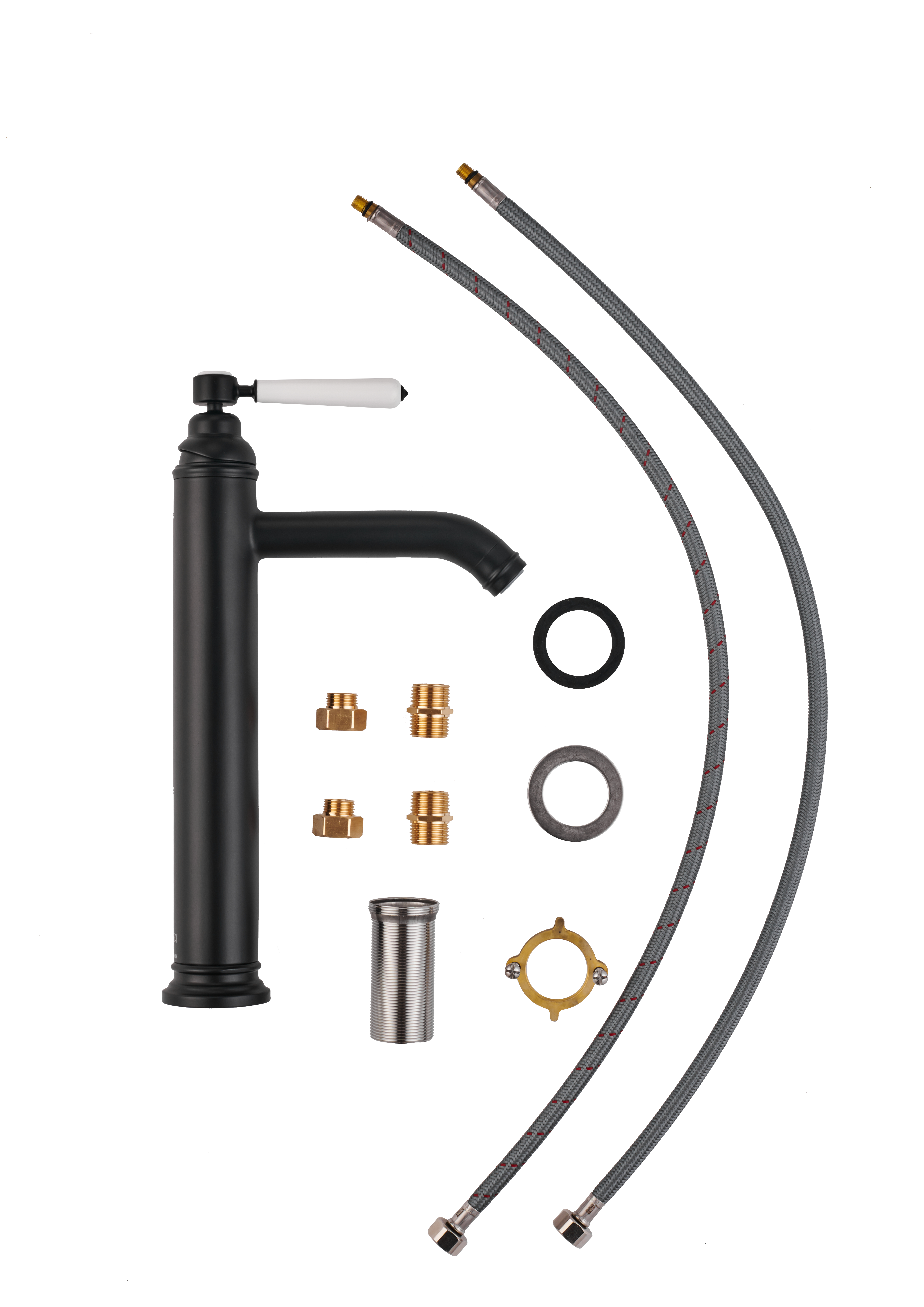 Bateria umywalkowa czarna wysoka Charm Sensea