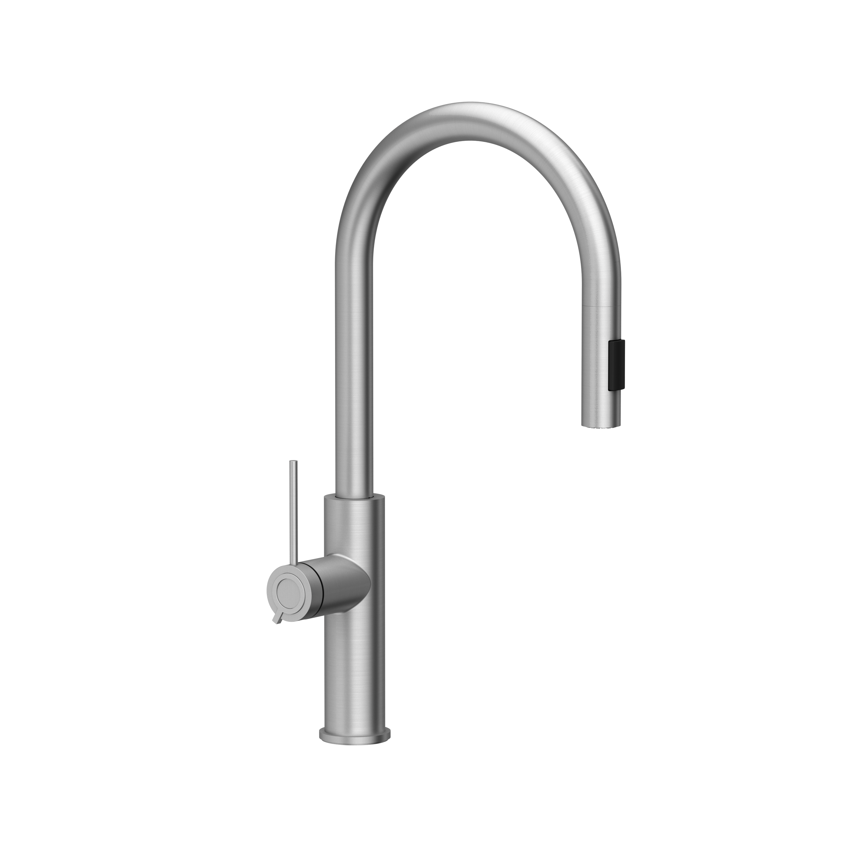Bateria kuchenna z wyciąganą wylewką U 46 cm Jennifer Stalowa Quadron