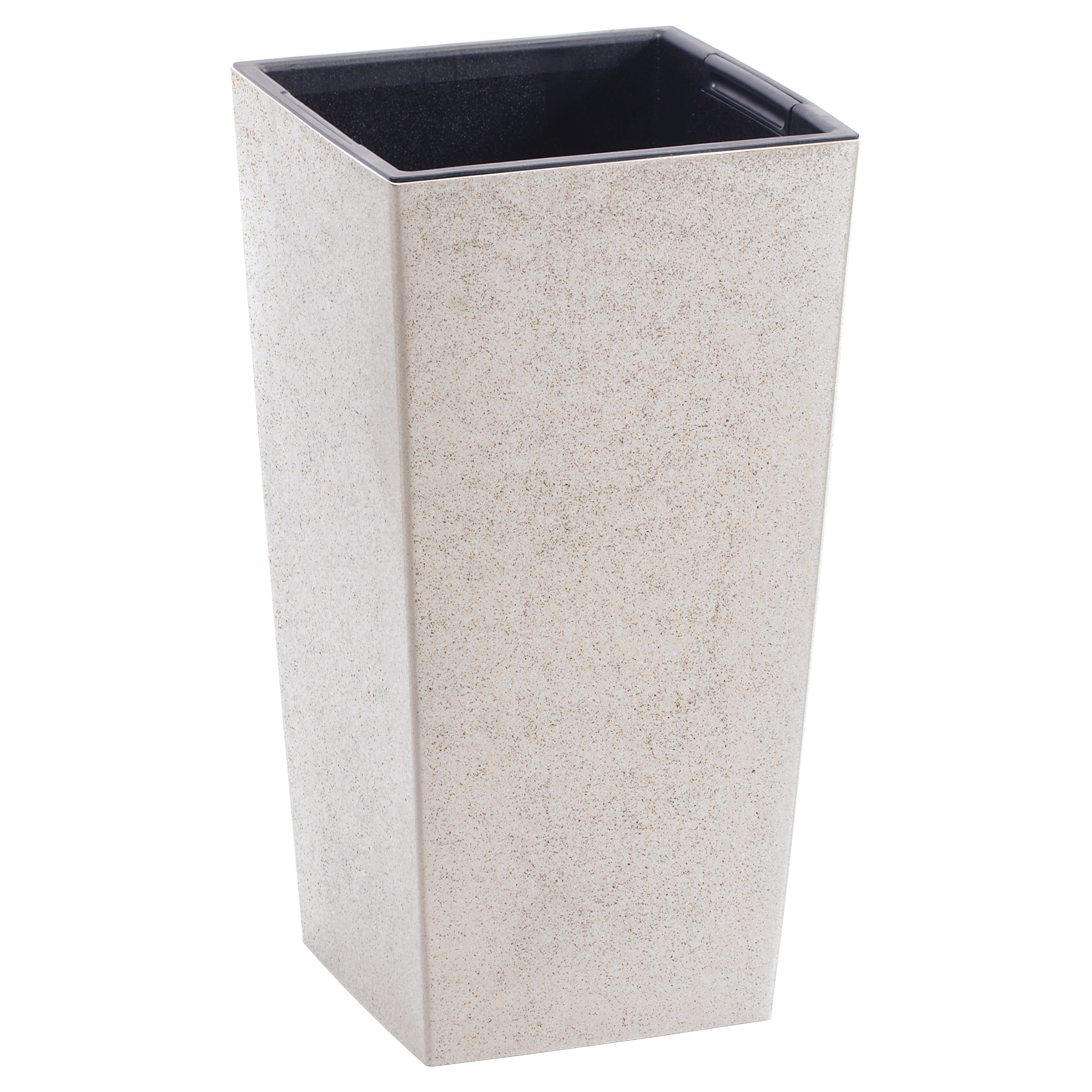 Donica wysoka Urbi 24x24cm plastikowa biała