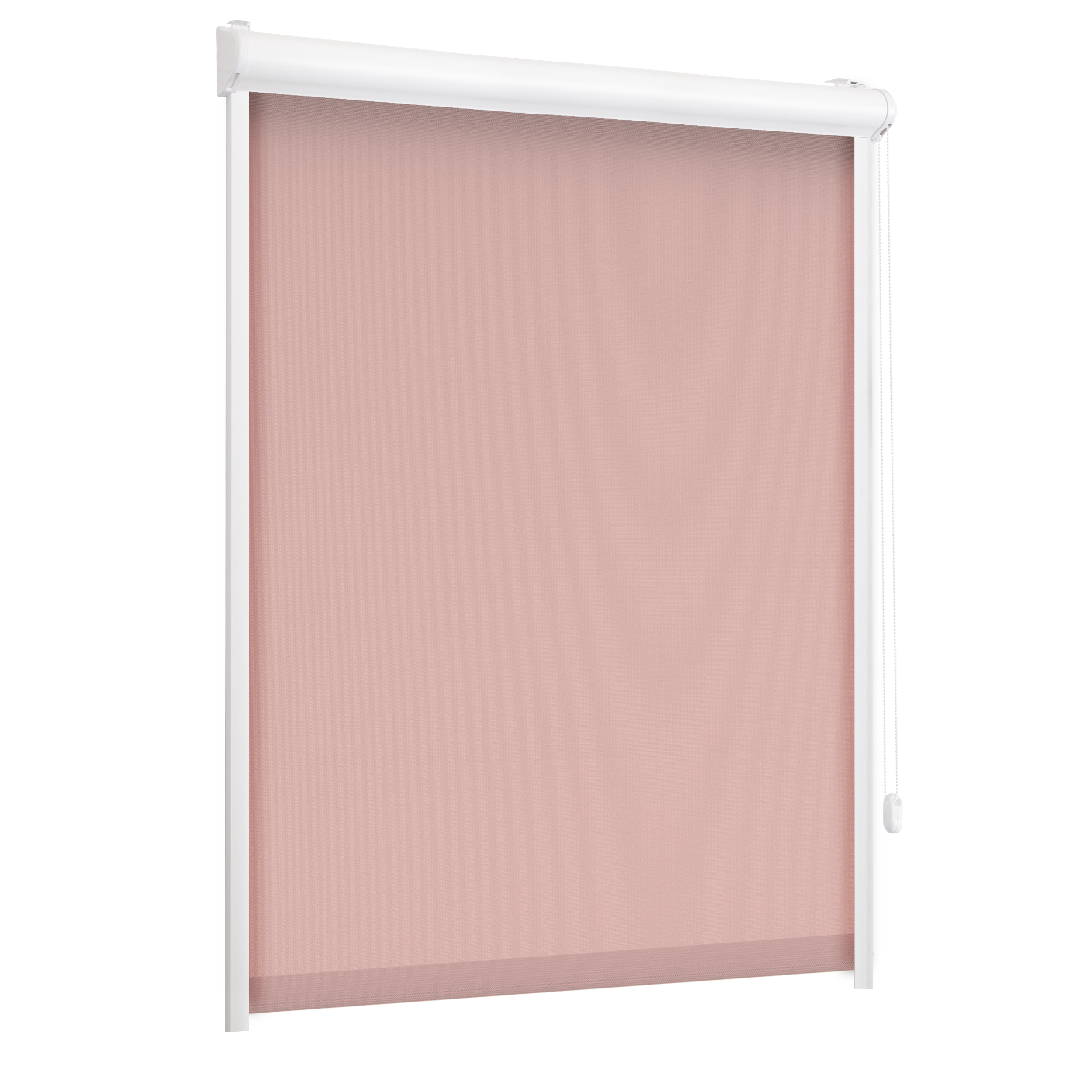 Roleta w kasecie Dream pudrowy róż 91.5 x 150 cm prawa