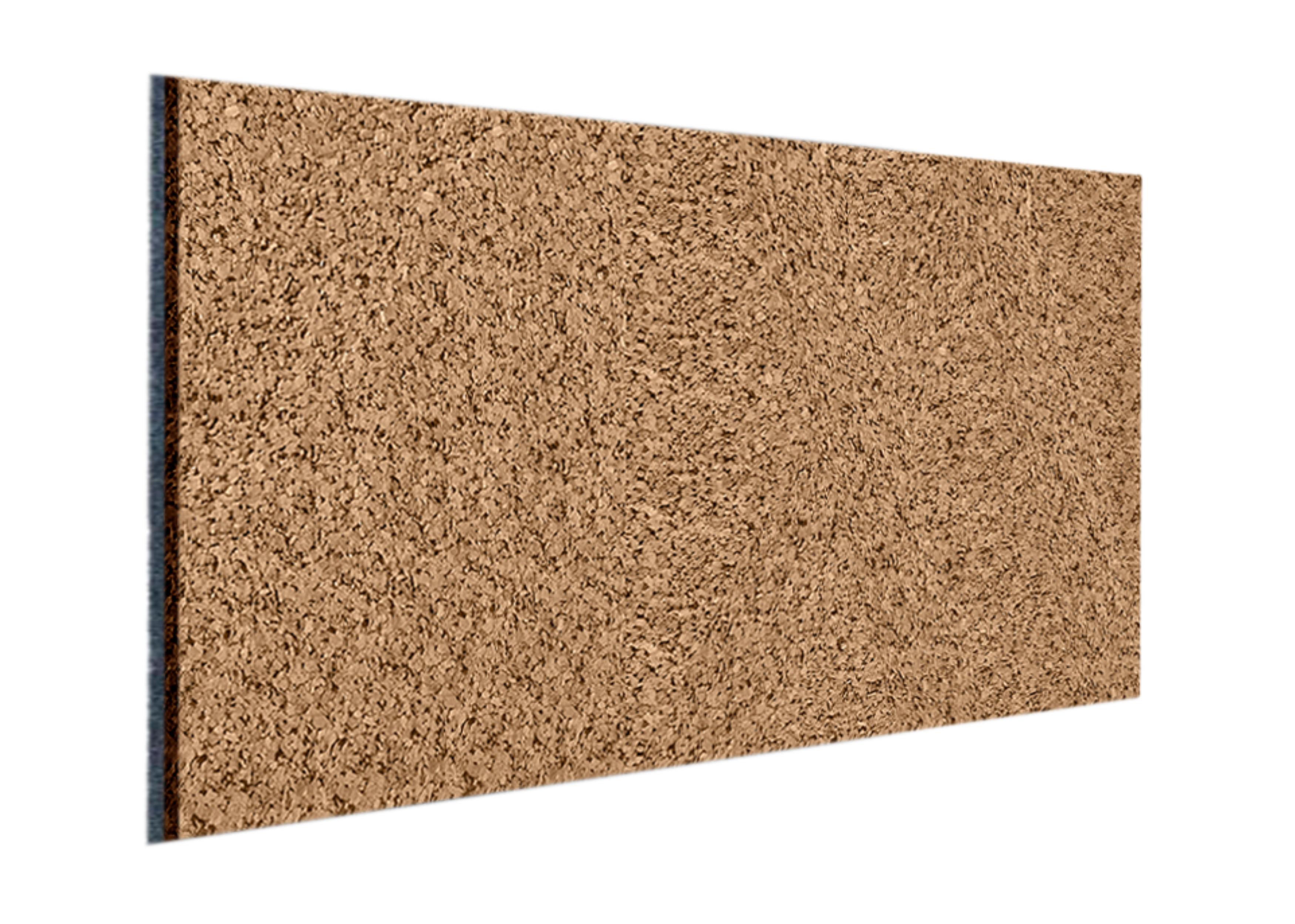 Panel ścienny korkowy na filcu dekoracyjny Płaski 60x30 cm Folte