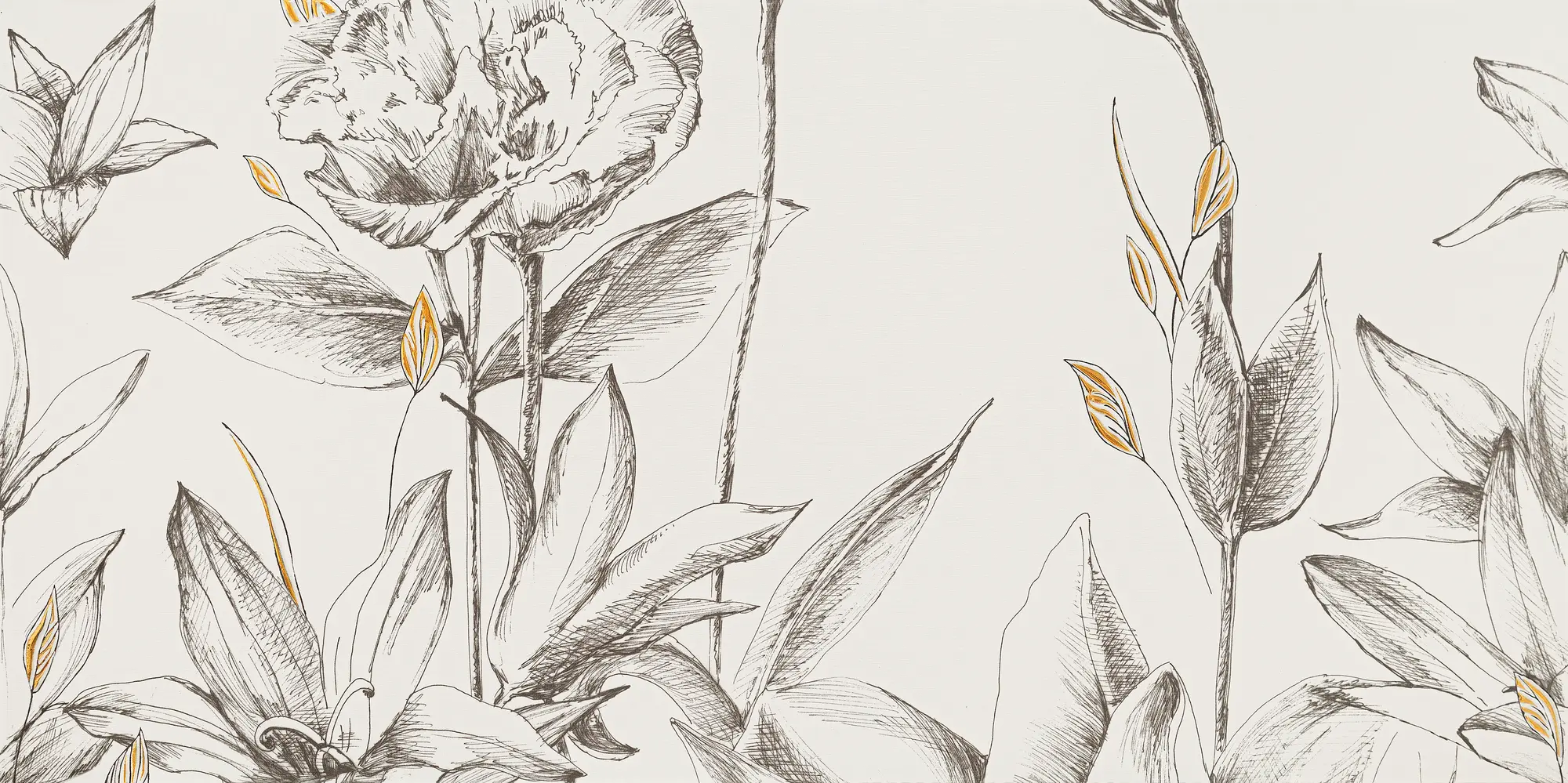 Dekor Velo 2 Bianco Flowers 3z4 59.8x119.8 Arte