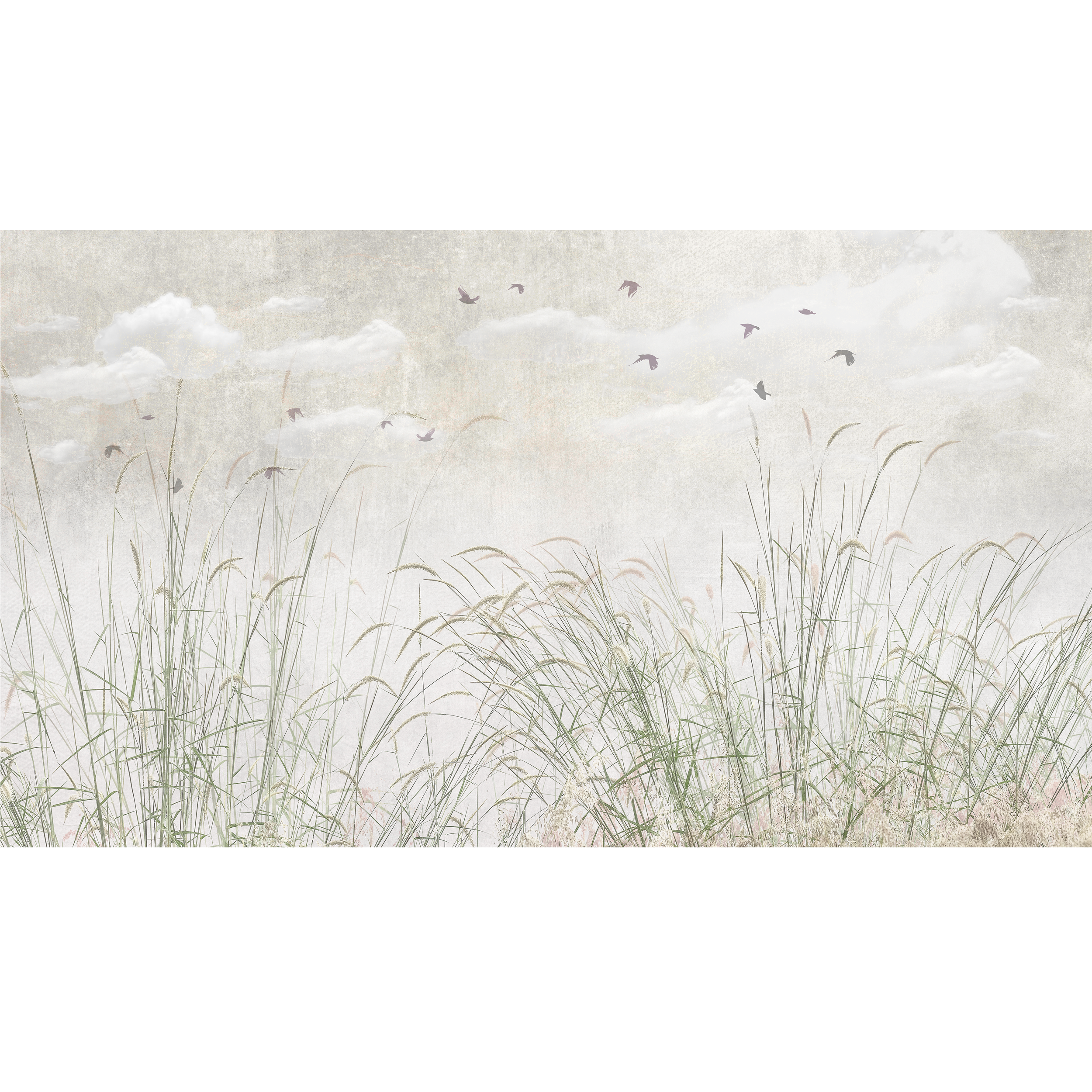 Mural Green Grass zielone trawy 500 x 280 cm struktura Art