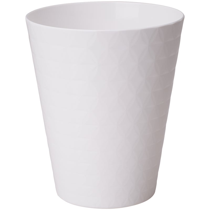 Osłonka storczyka 13 cm diamentowa biała