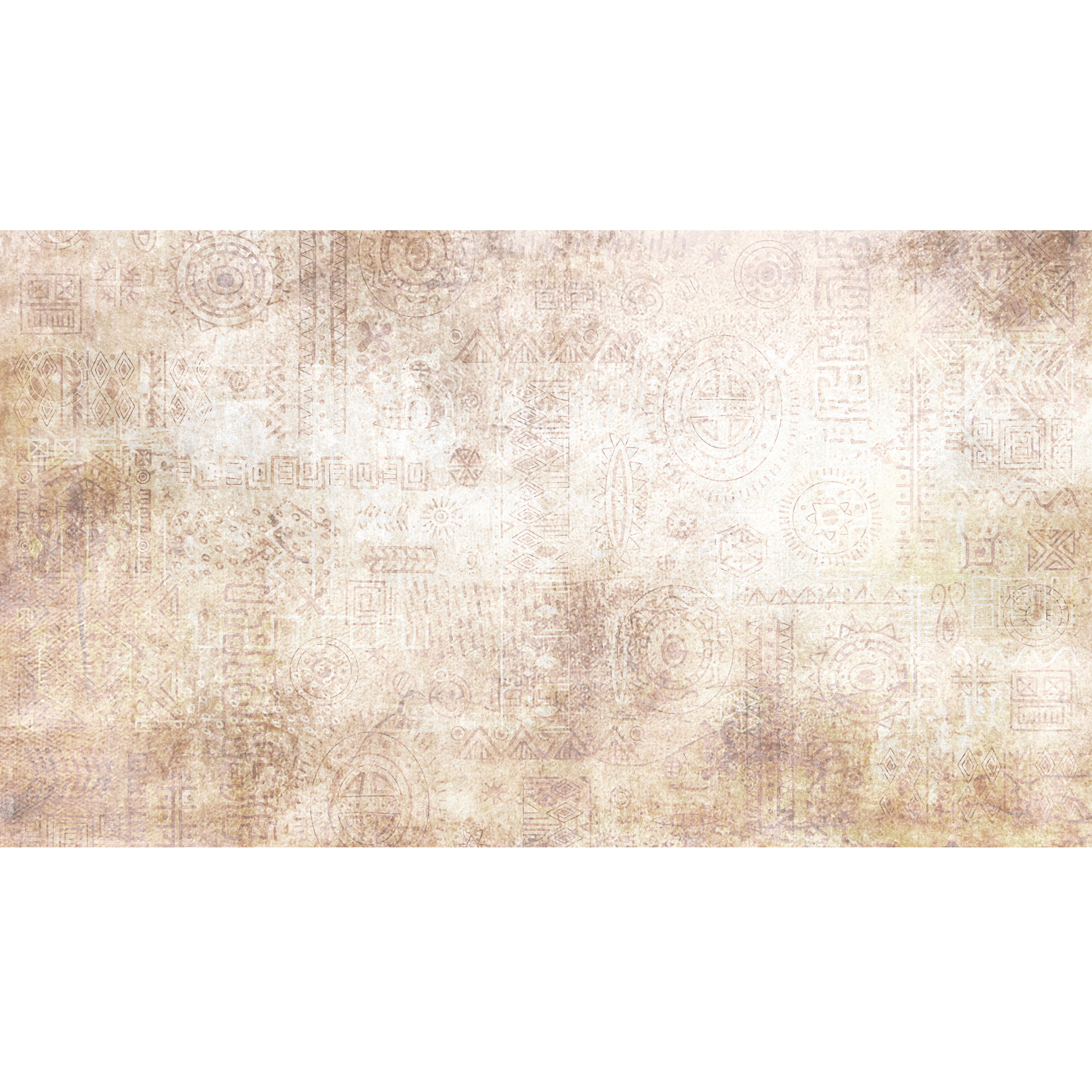 Mural Roots przecierany boho 500 x 280 cm struktura Art