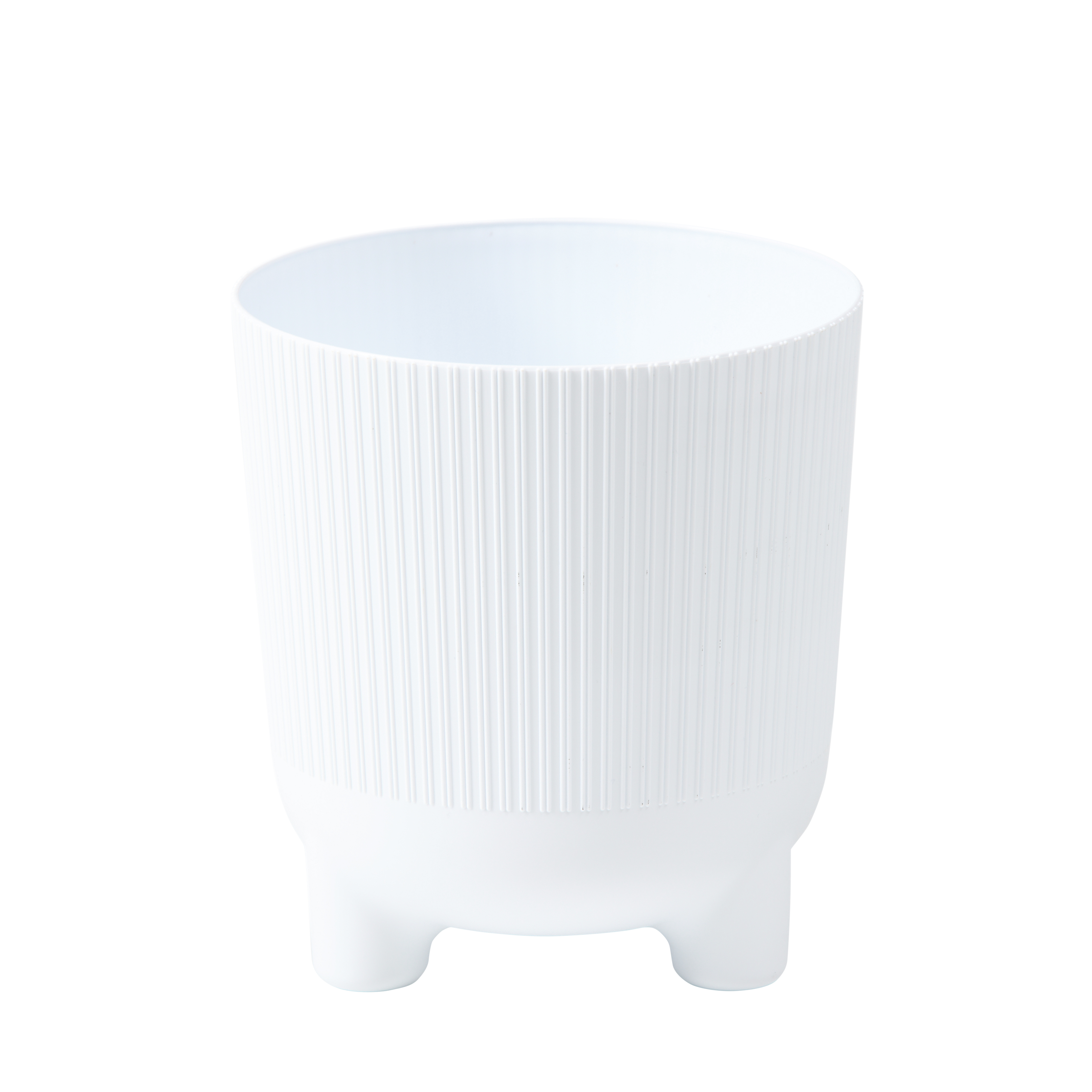 Osłonka doniczki Aria Jumper 18cm biała Lamela