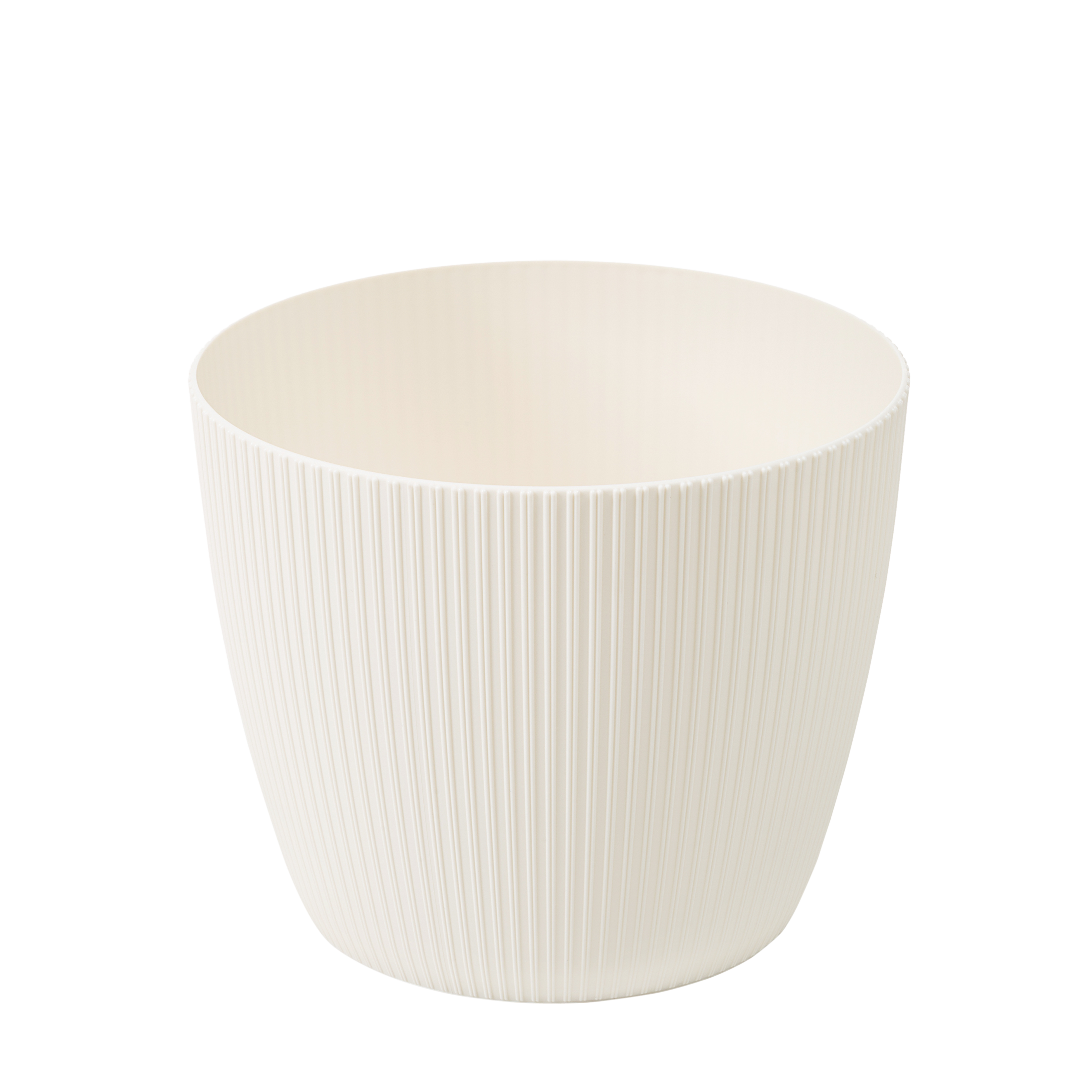 Osłonka doniczki Magnolia 30.5cm kremowa Lamela