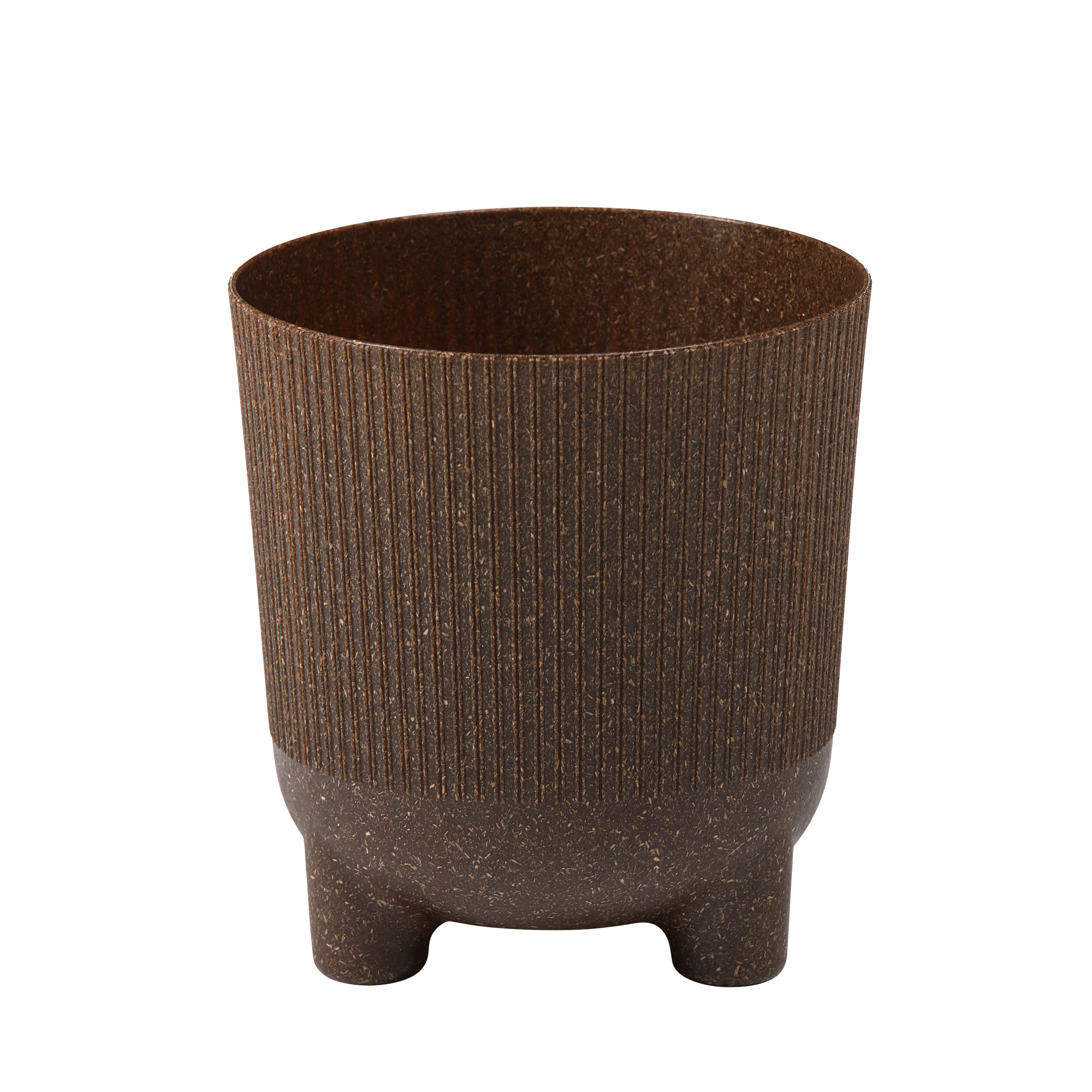 Osłonka doniczki Aria Jumper 18cm brązowa Lamela