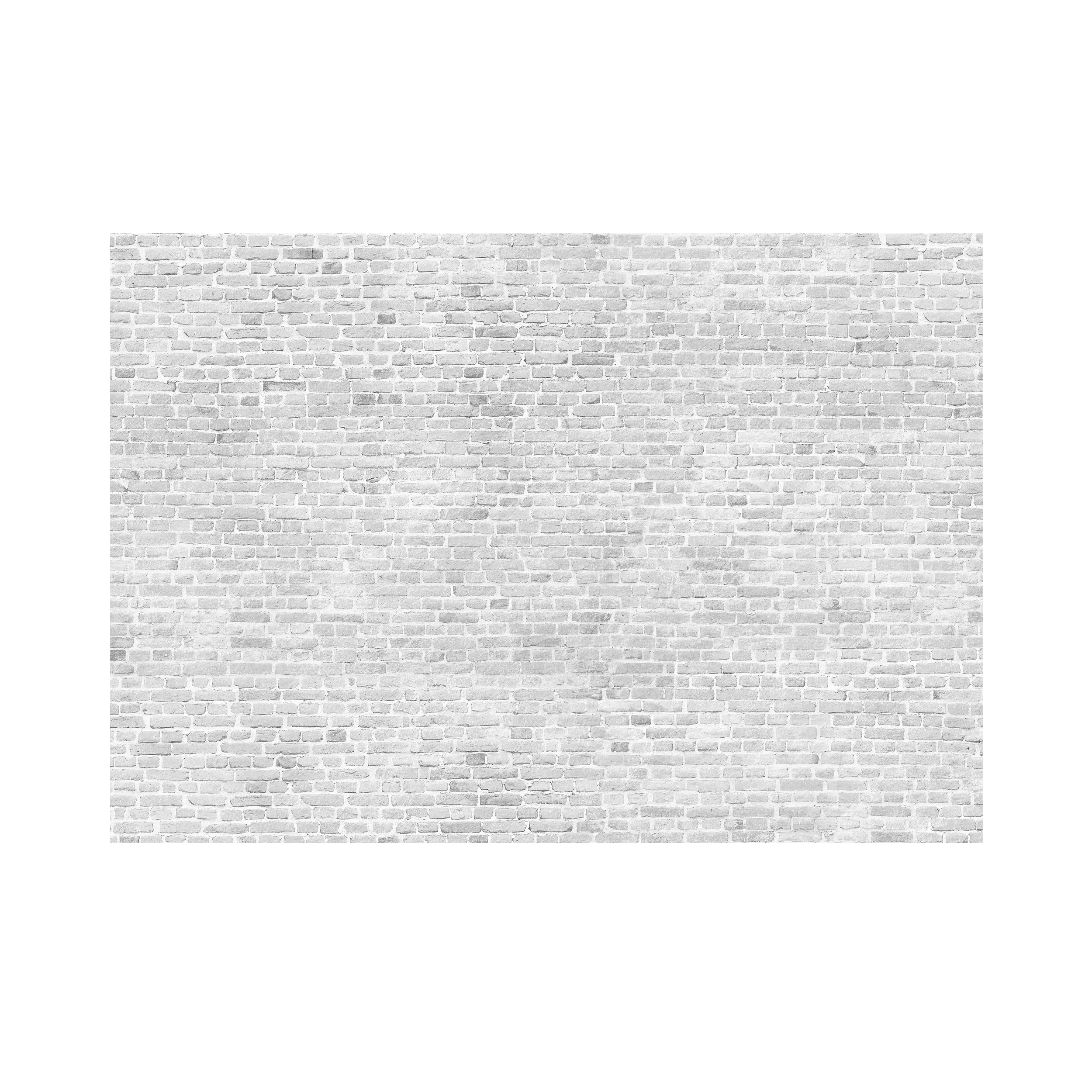 Mural White Brick cegła biała 400 x 280 cm struktura Art