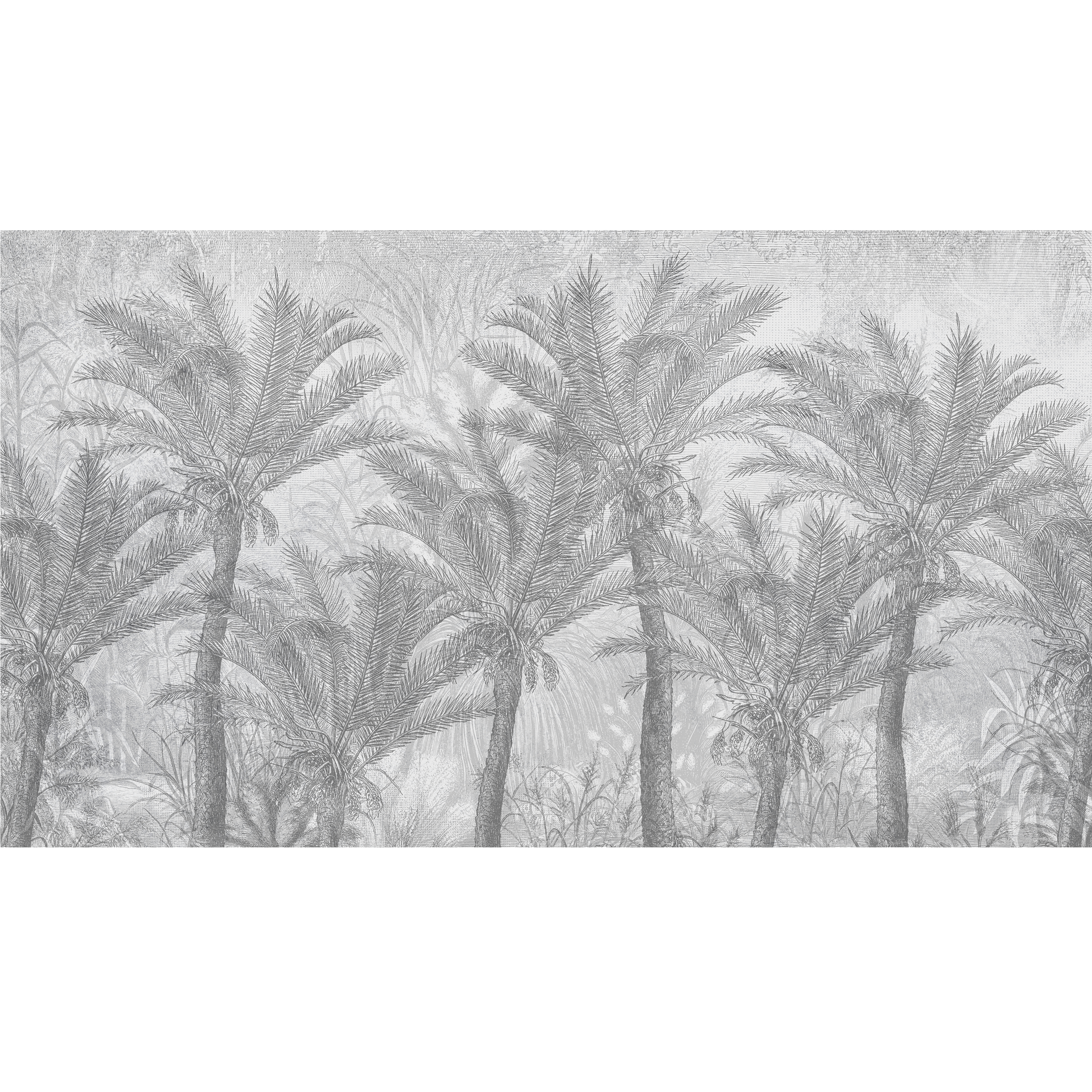 Mural Palms egzotyczne palmy 500 x 280 cm struktura Art