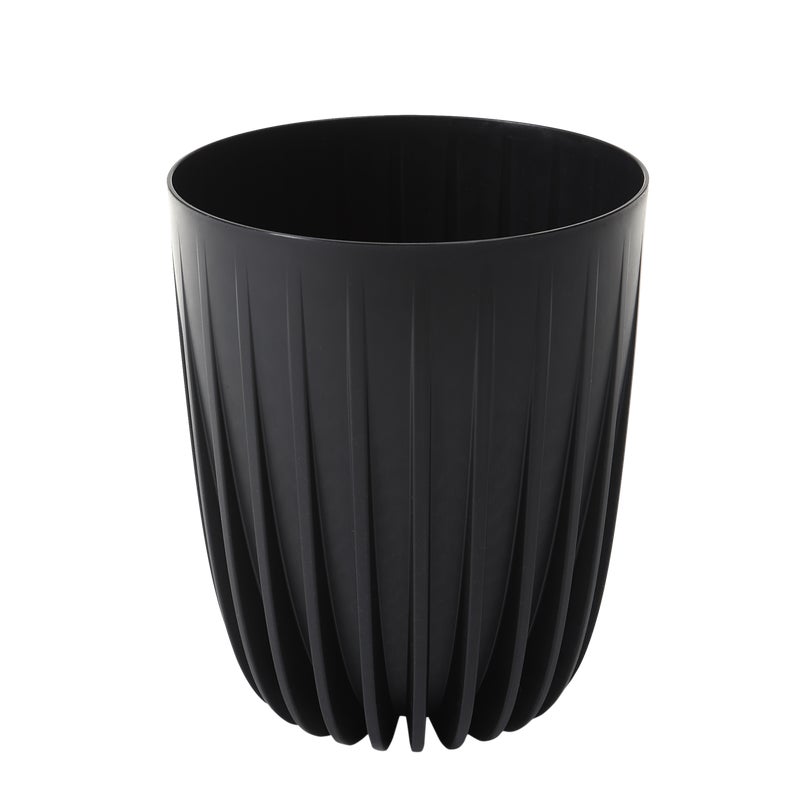 Doniczka plastikowa Mira śr.39 cm czarna Lamela