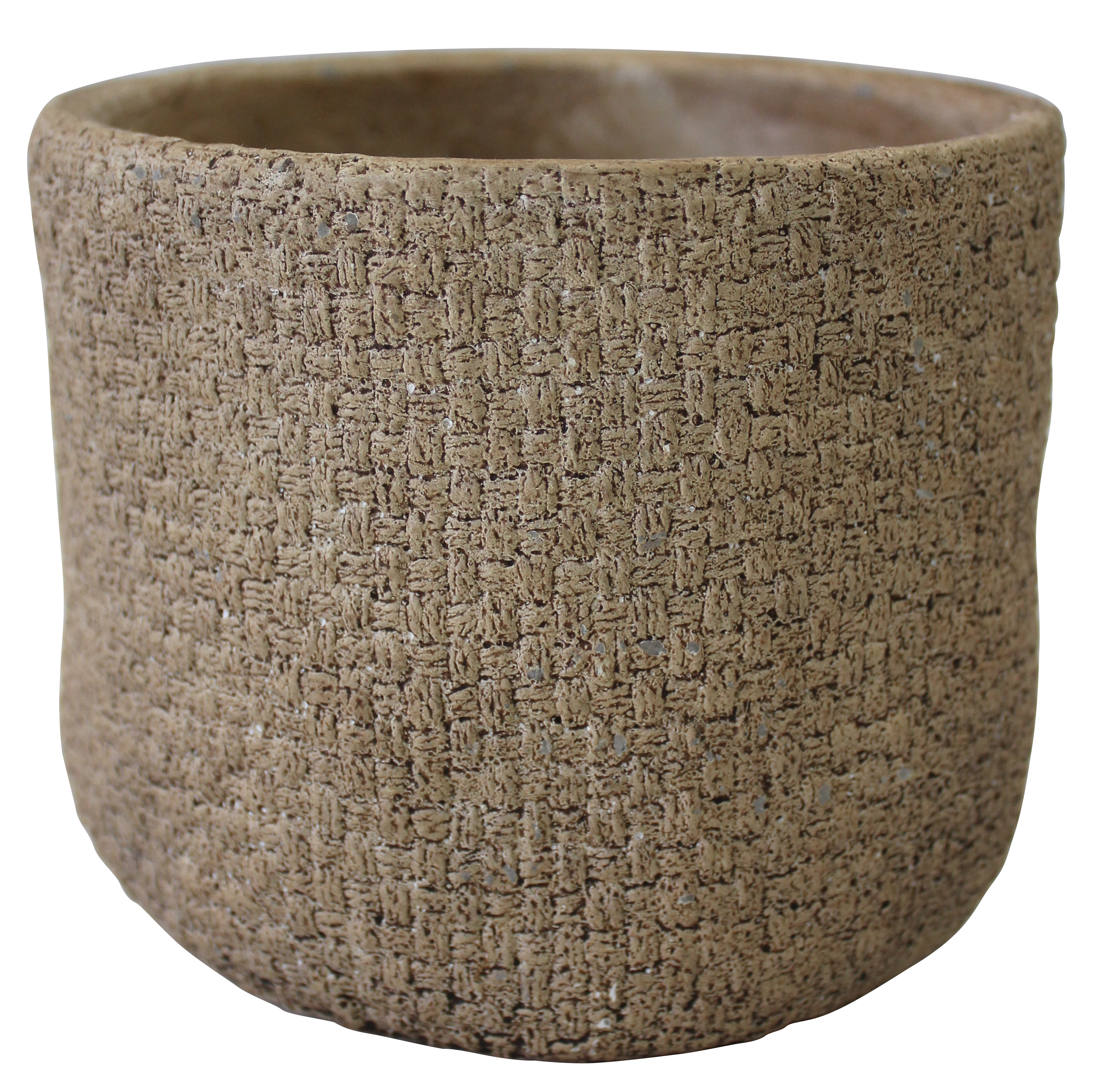 Osłonka doniczki cementowa Per 14cm beżowa Splendid